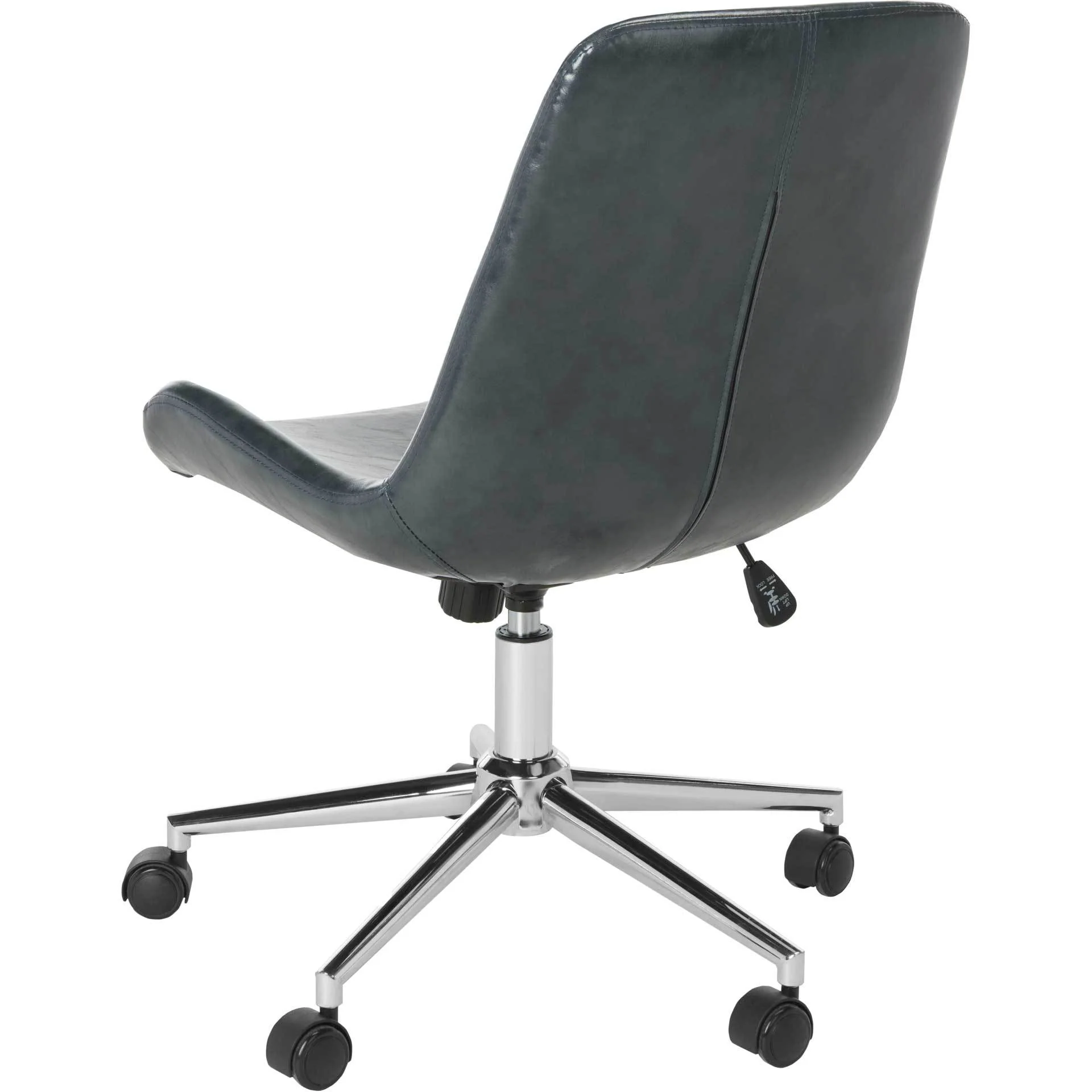 Flynn Swivel Office Chair Dark Gray - Image 5