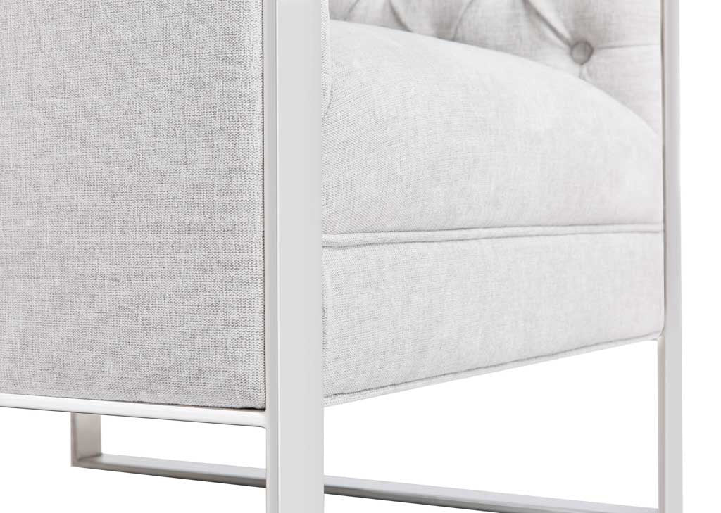 Fontaine Light Gray Chair - Image 3