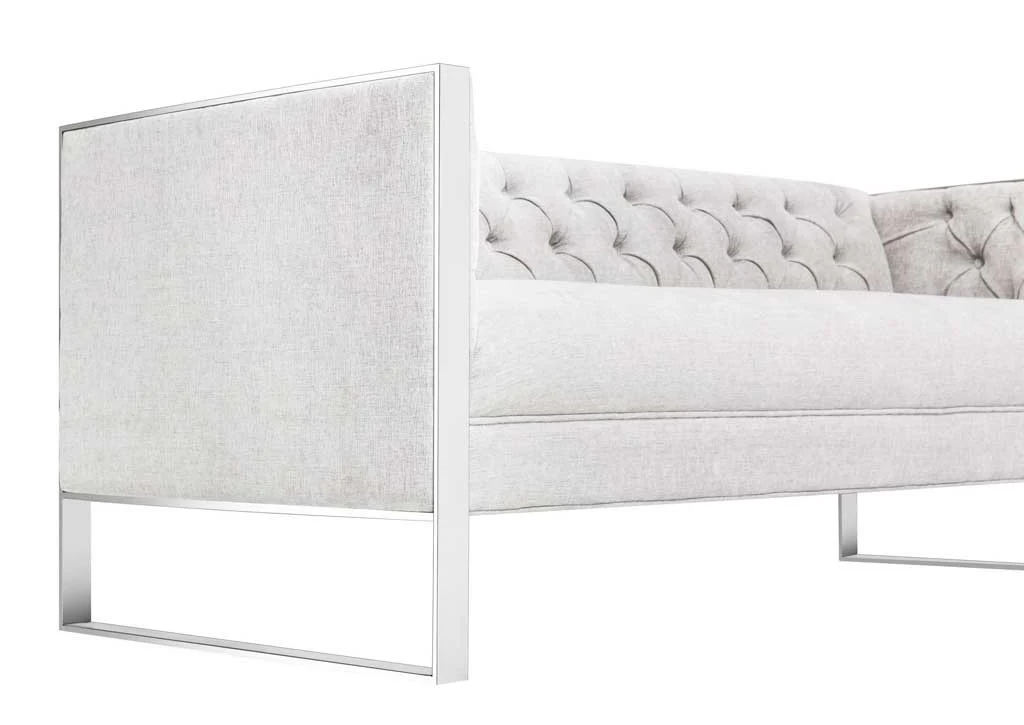 Fontaine Light Gray Sofa - Image 5