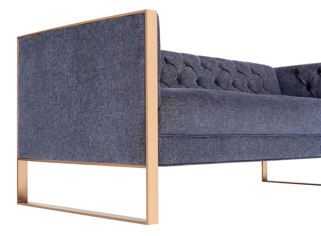 Fontaine Navy Sofa - Image 4