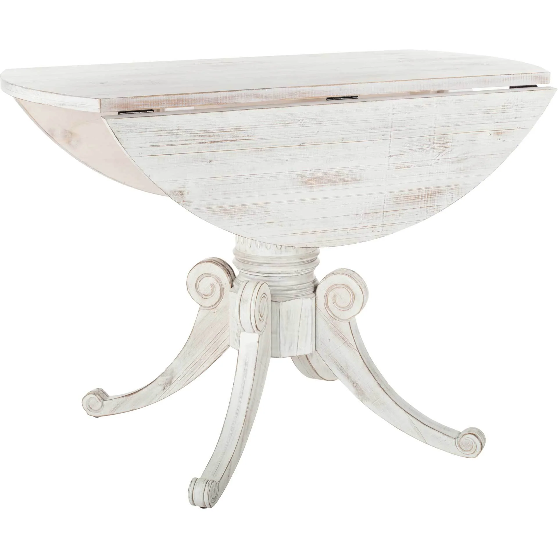 Ford Drop Leaf Dining Table Antique White - Image 2