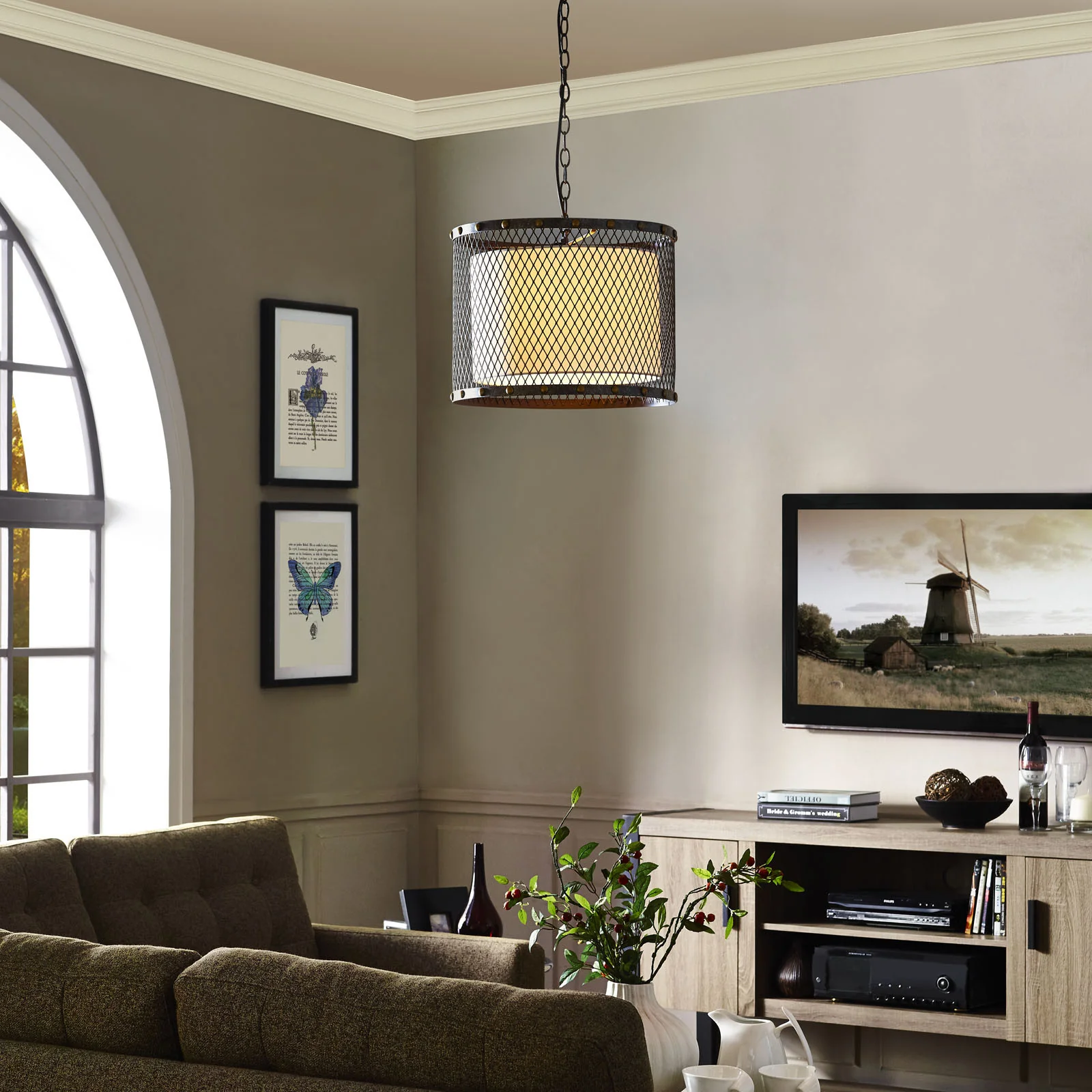 Foresight Chandelier Antique Silver - Image 4
