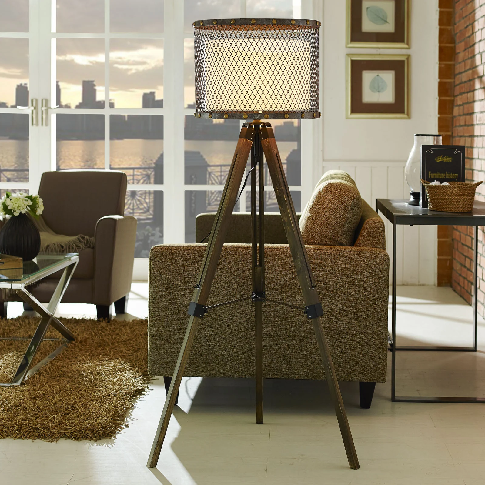 Foresight Floor Lamp Antique Silver - Image 3
