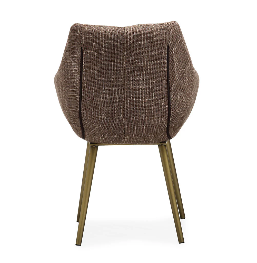 Forkland Brown Tweed Chair - Image 3
