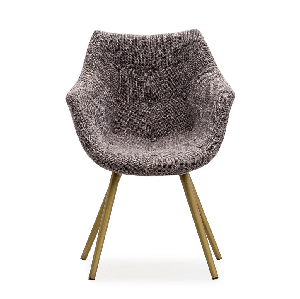 Forkland Gray Tweed Chair - Image 2