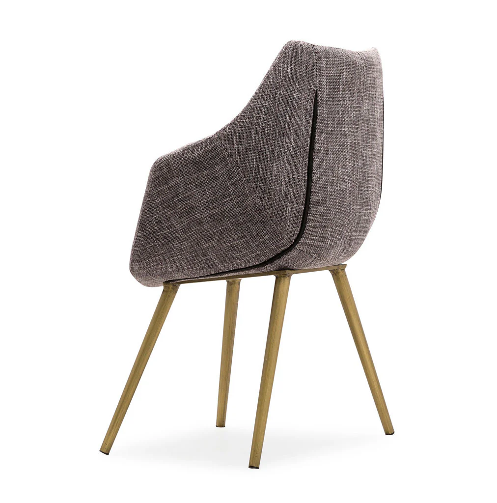 Forkland Gray Tweed Chair - Image 3