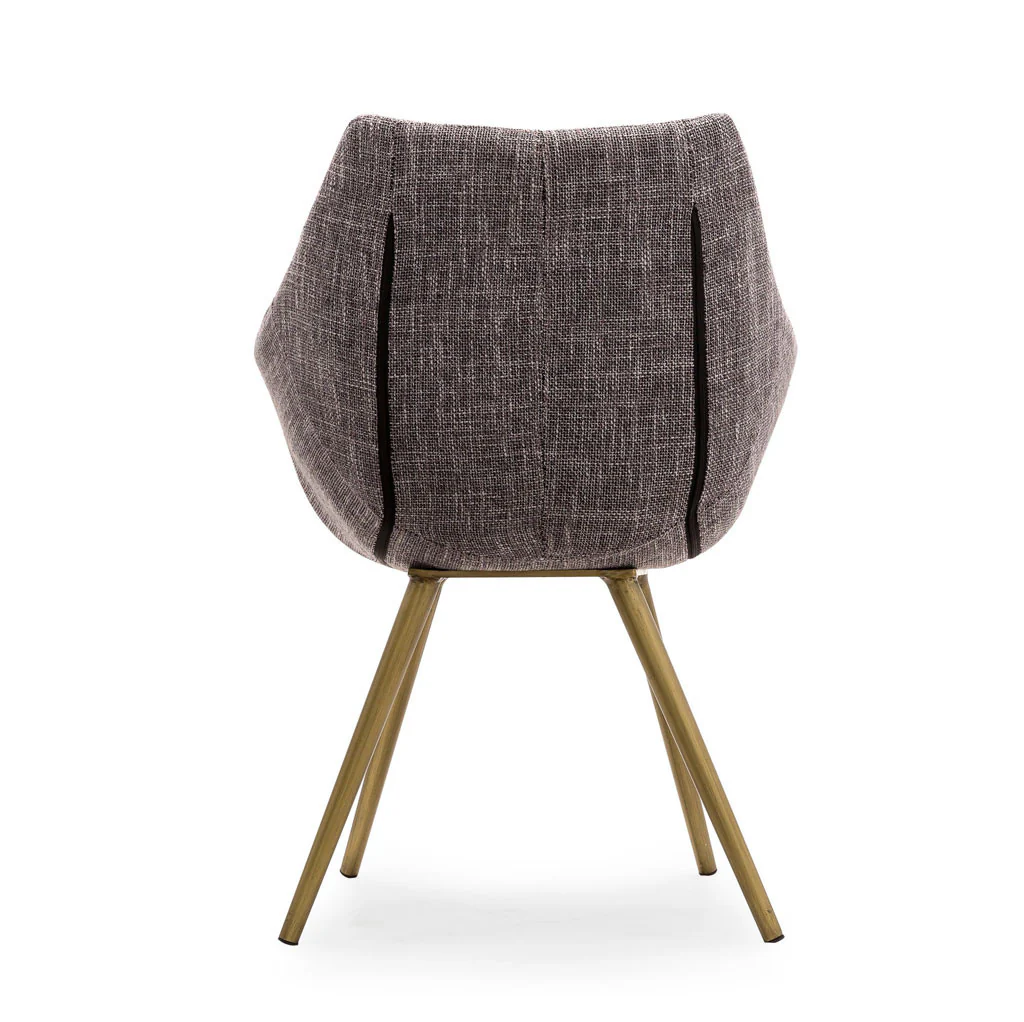 Forkland Gray Tweed Chair - Image 4