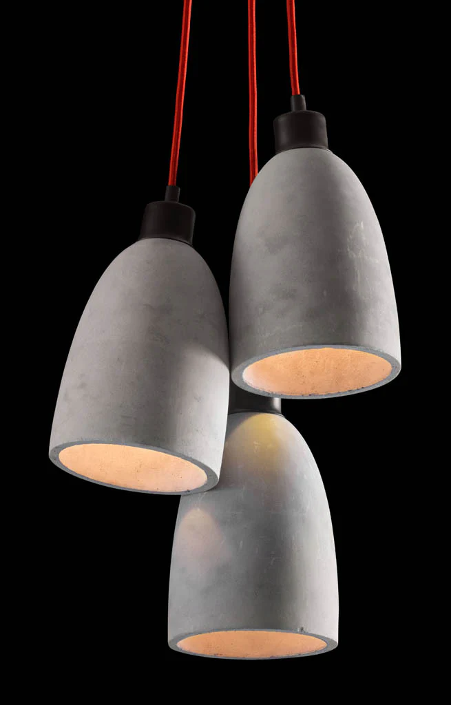 Form Ceiling Lamp Concrete Gray - Image 2