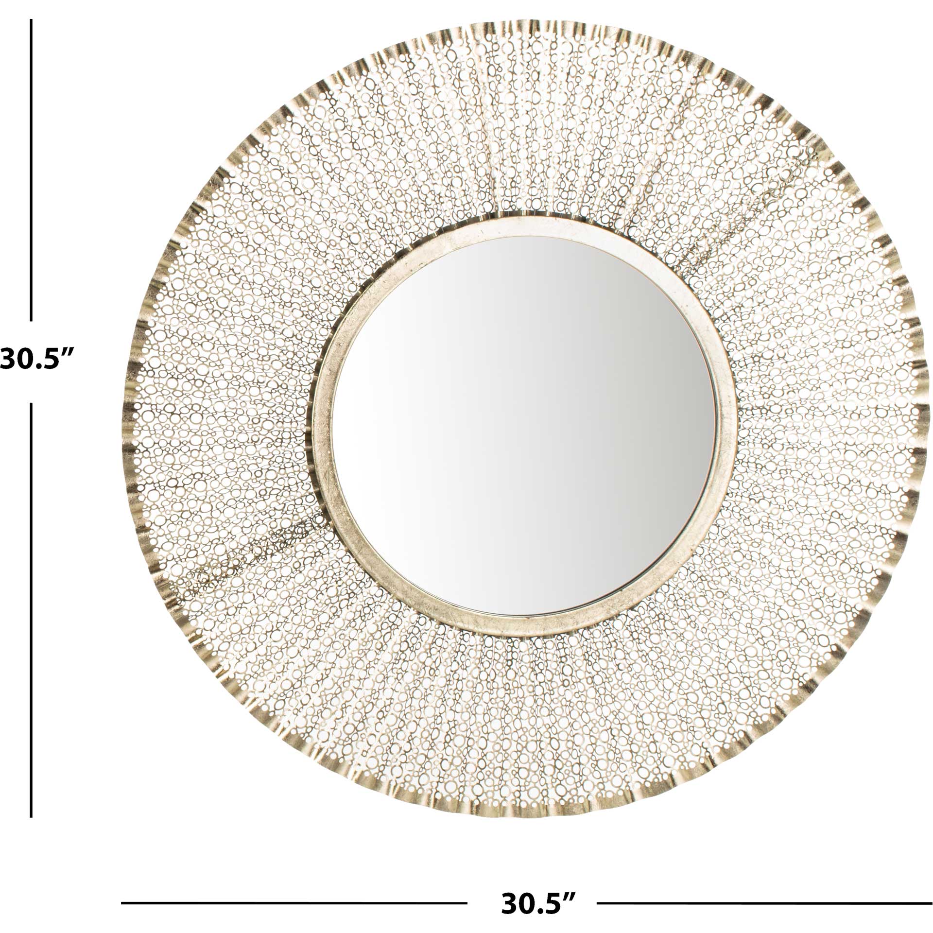 Forrest Mirror Silver - Image 3