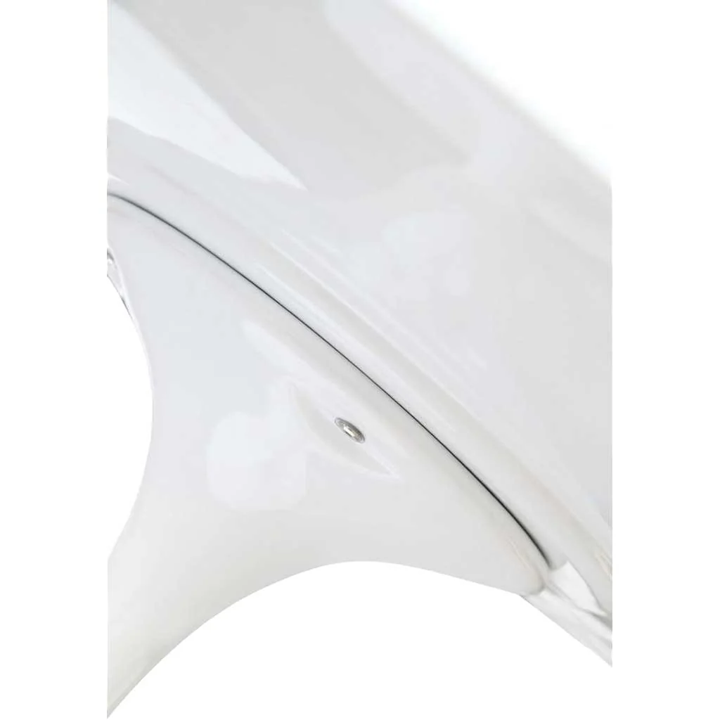 Forum Fiberglass Dining Table White - Image 4