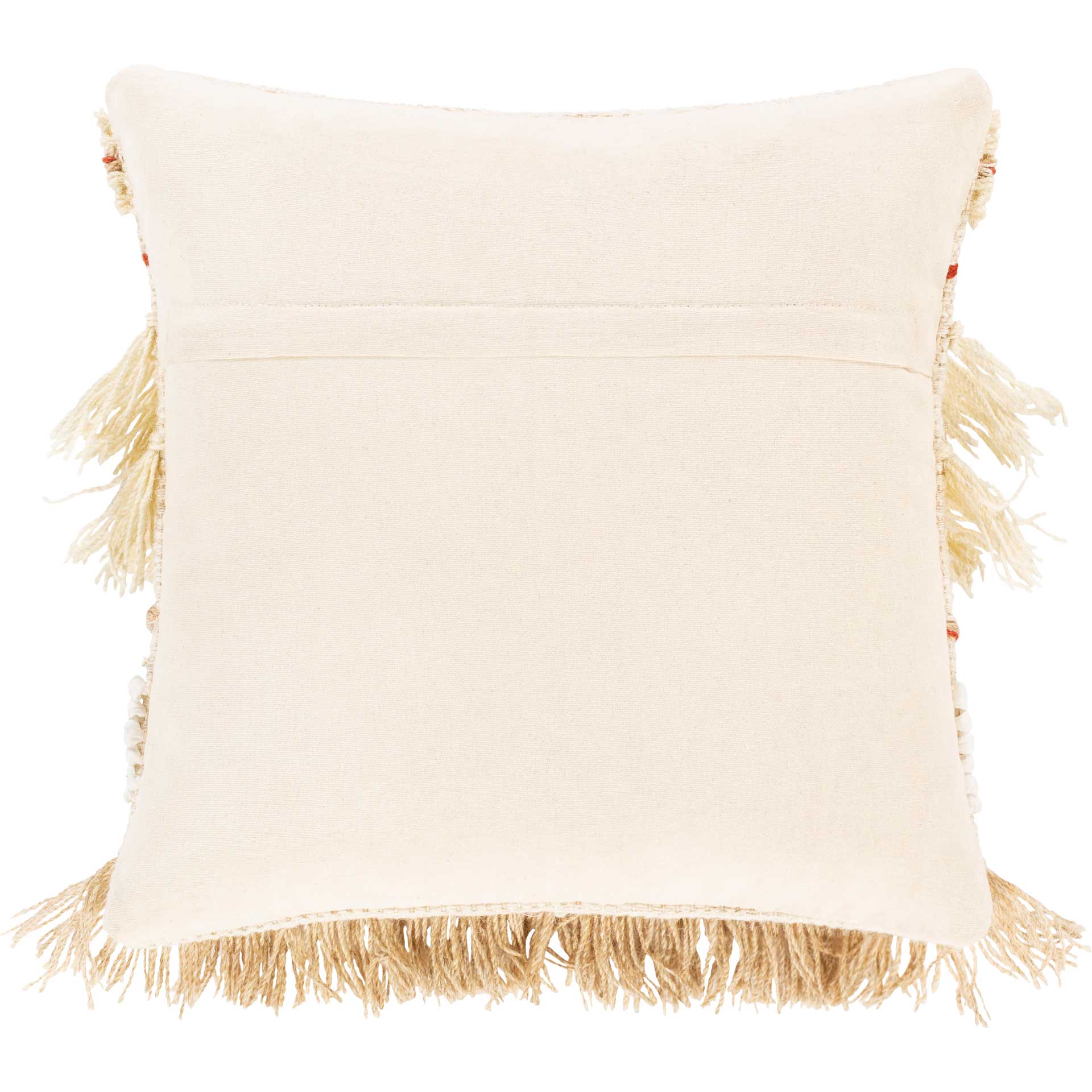 Foster Pillow Cream/Khaki/Brick - Image 2