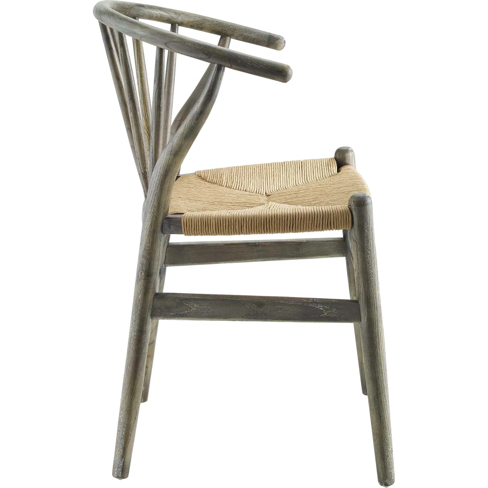 Foster Spindle Wood Side Chair Gray - Image 2