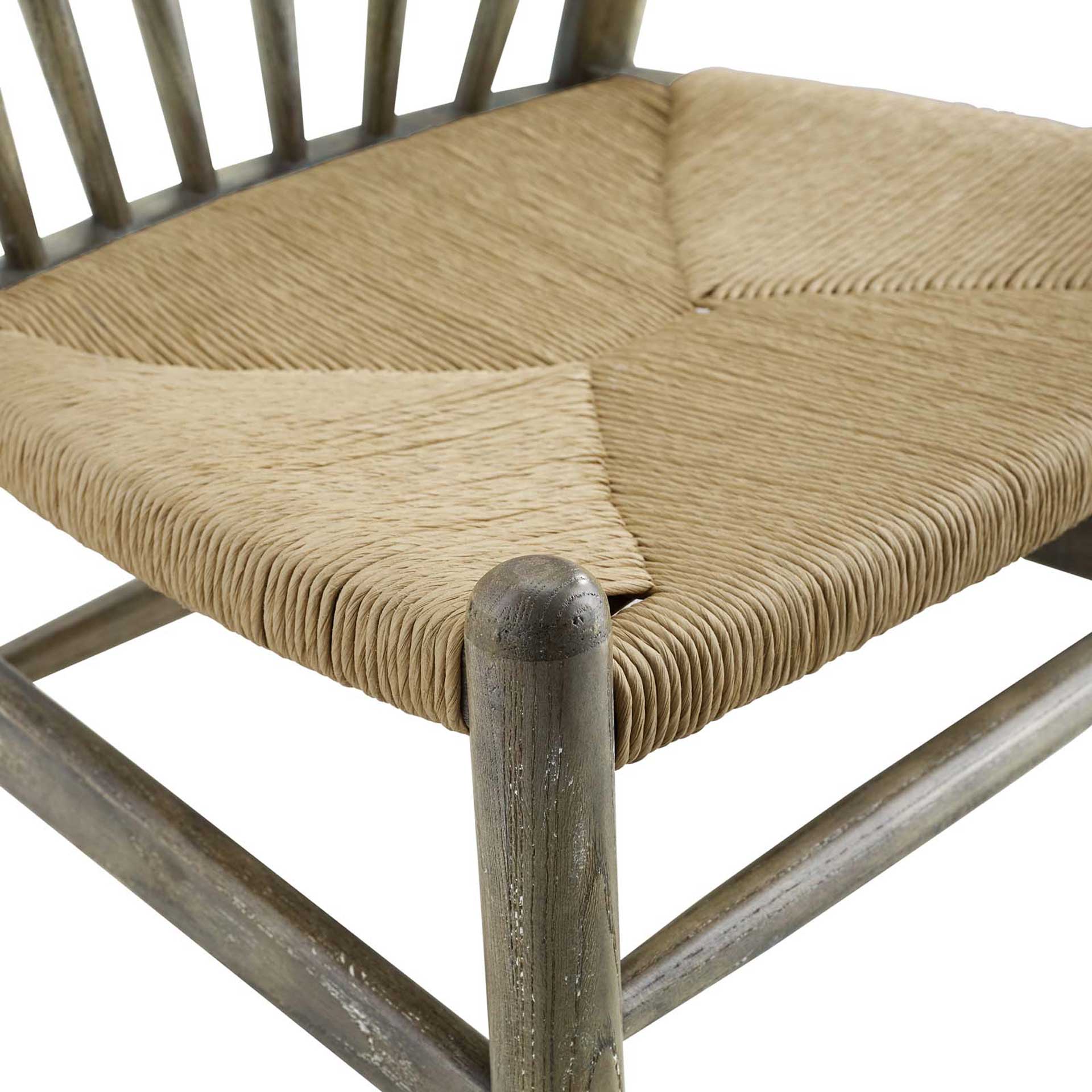Foster Spindle Wood Side Chair Gray - Image 4