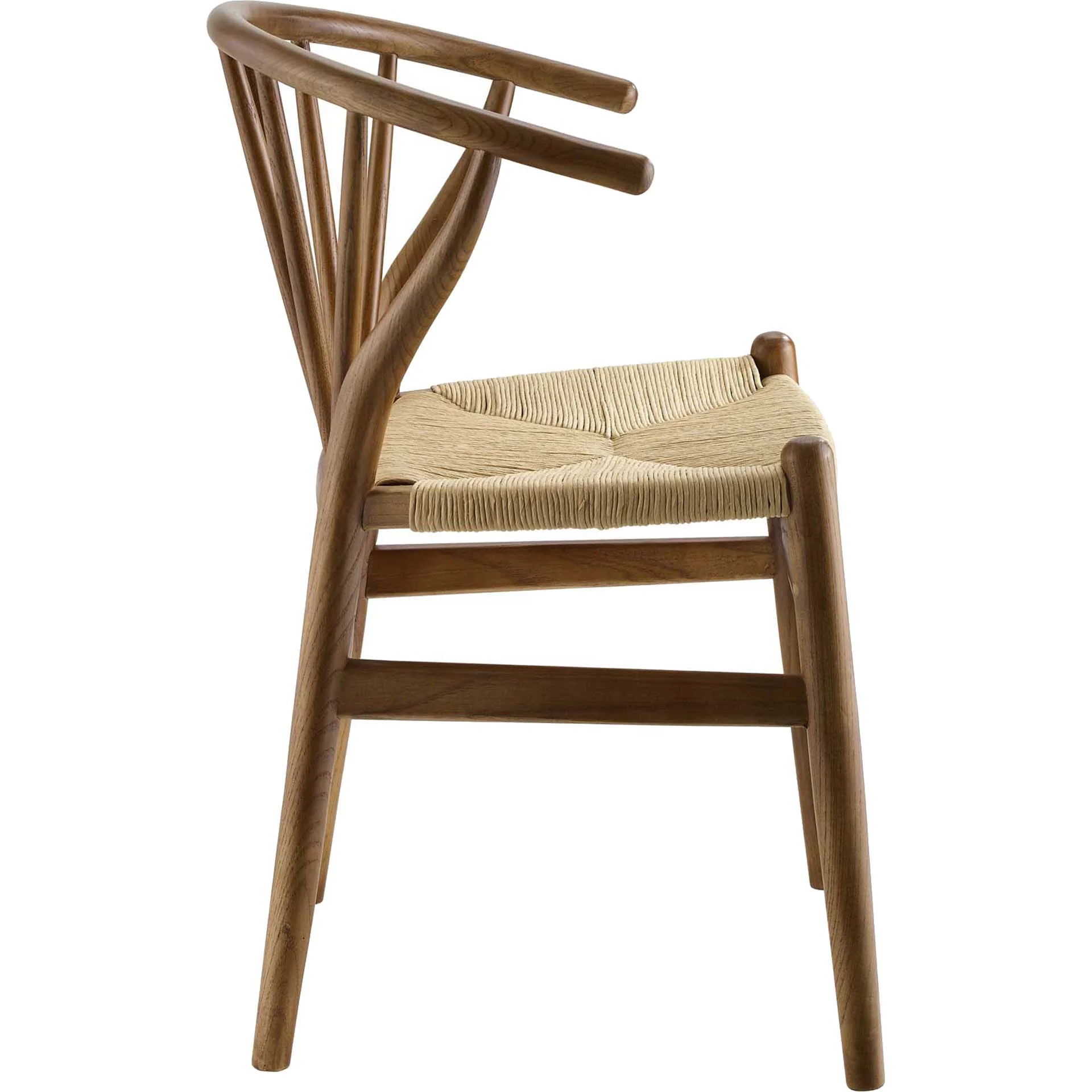 Foster Spindle Wood Side Chair Walnut - Image 2