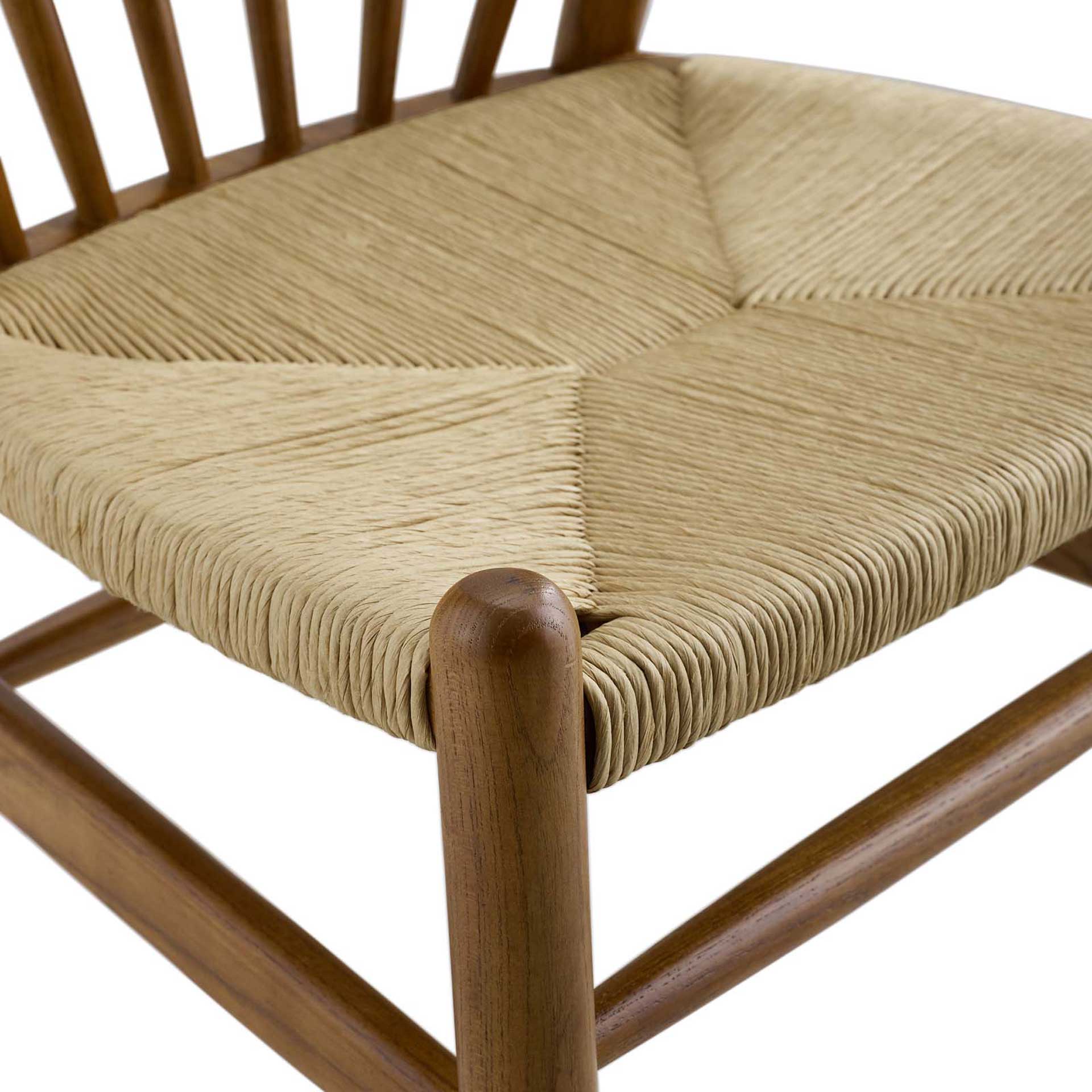 Foster Spindle Wood Side Chair Walnut - Image 4