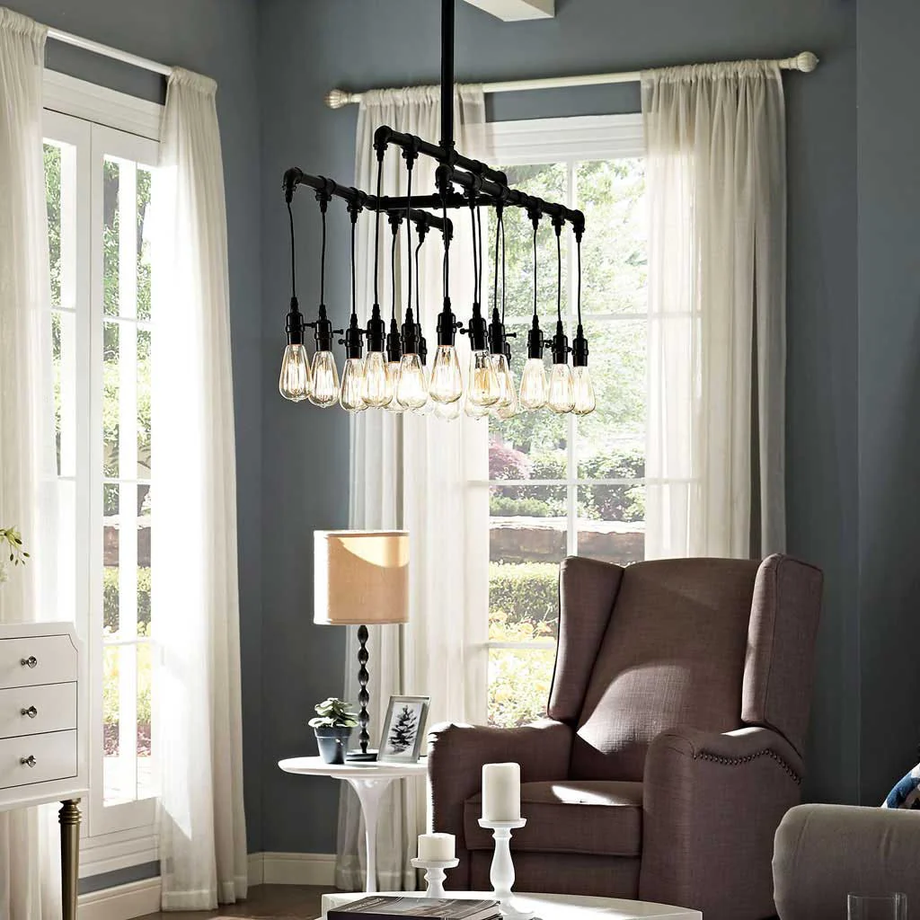 Foxfire Ceiling Fixture Brown - Image 4