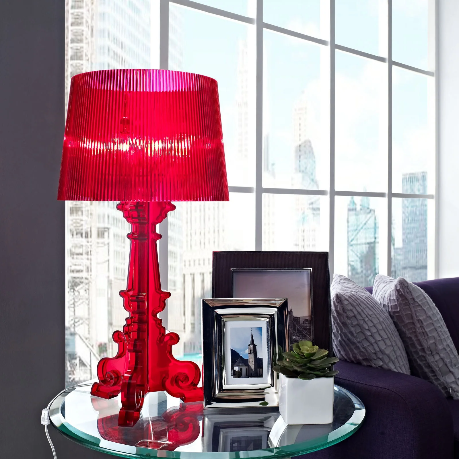 Franc Grand Table Lamp Red - Image 4