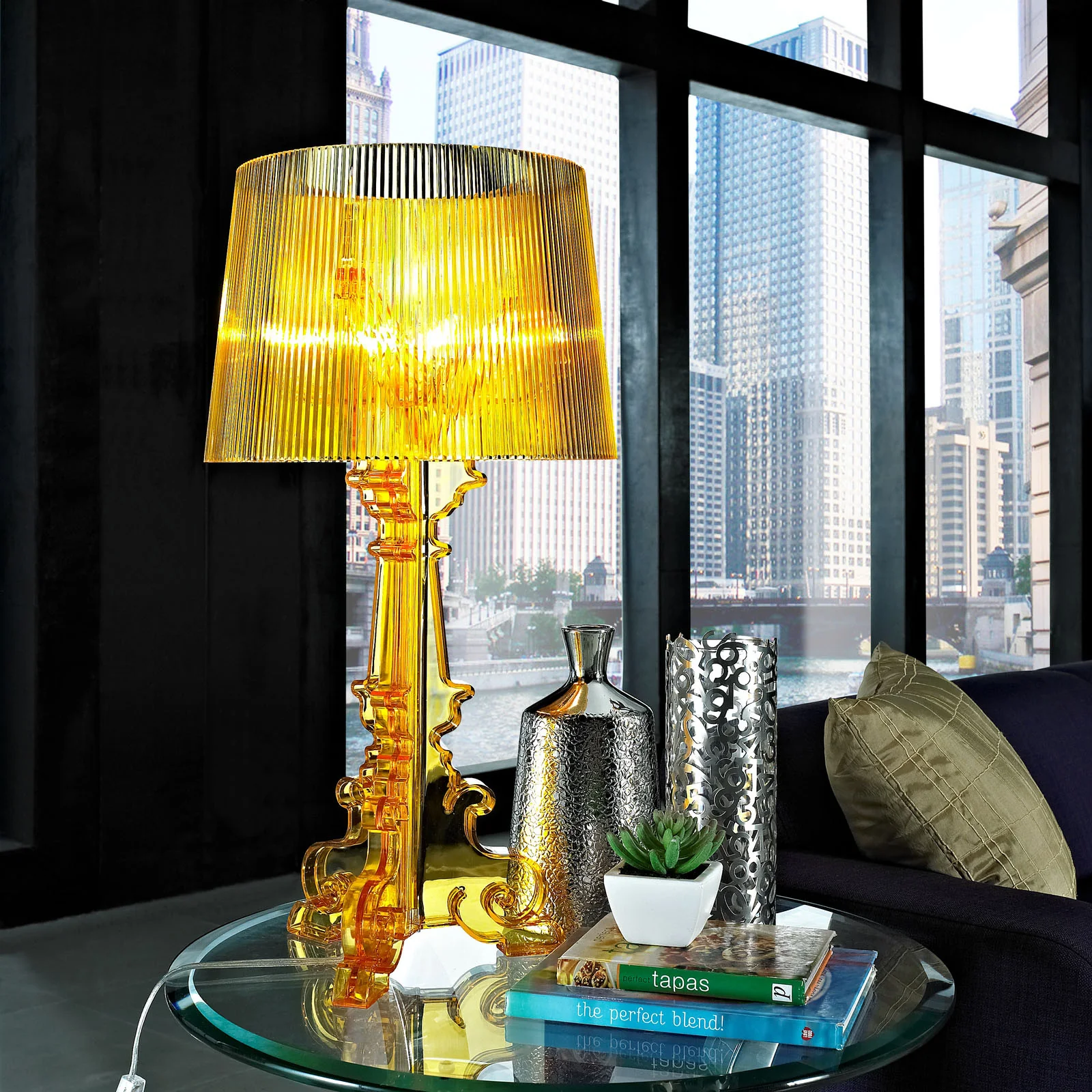 Franc Grand Table Lamp Yellow - Image 4