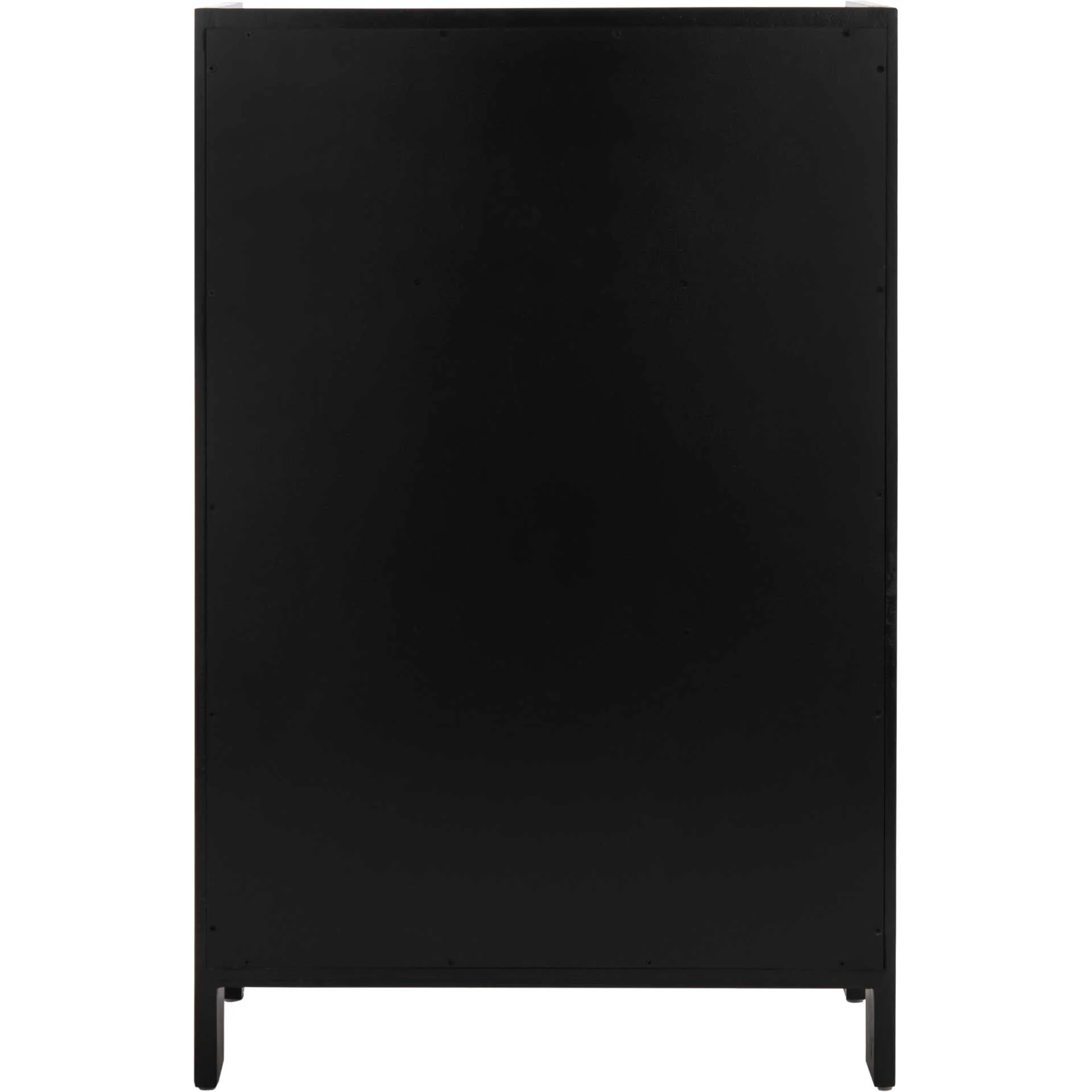 Franklin 3 Shelf Open Top Etagere Black/Light Natural - Image 3