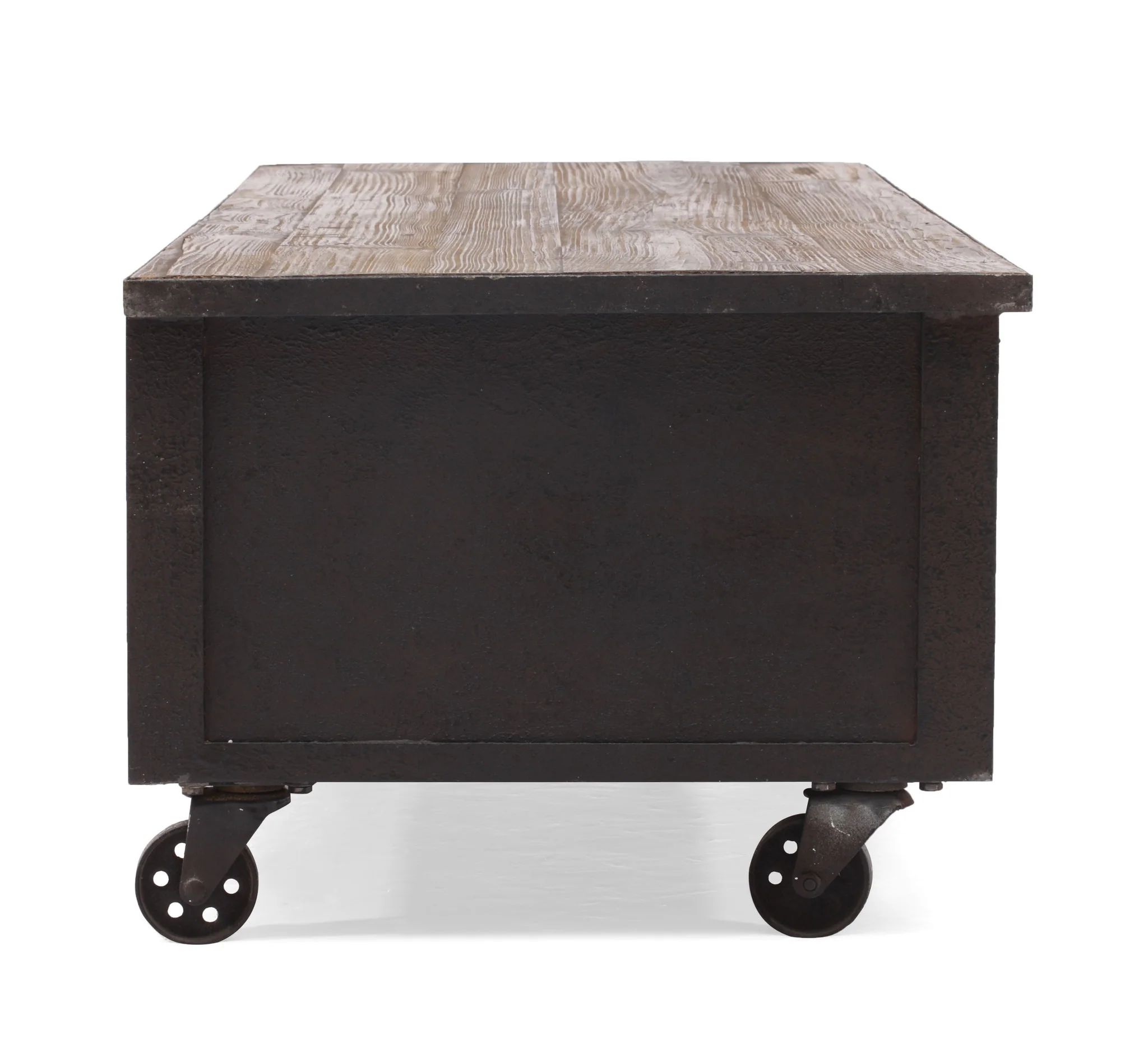 Franklin Entertainment Stand Distressed Natural - Image 2
