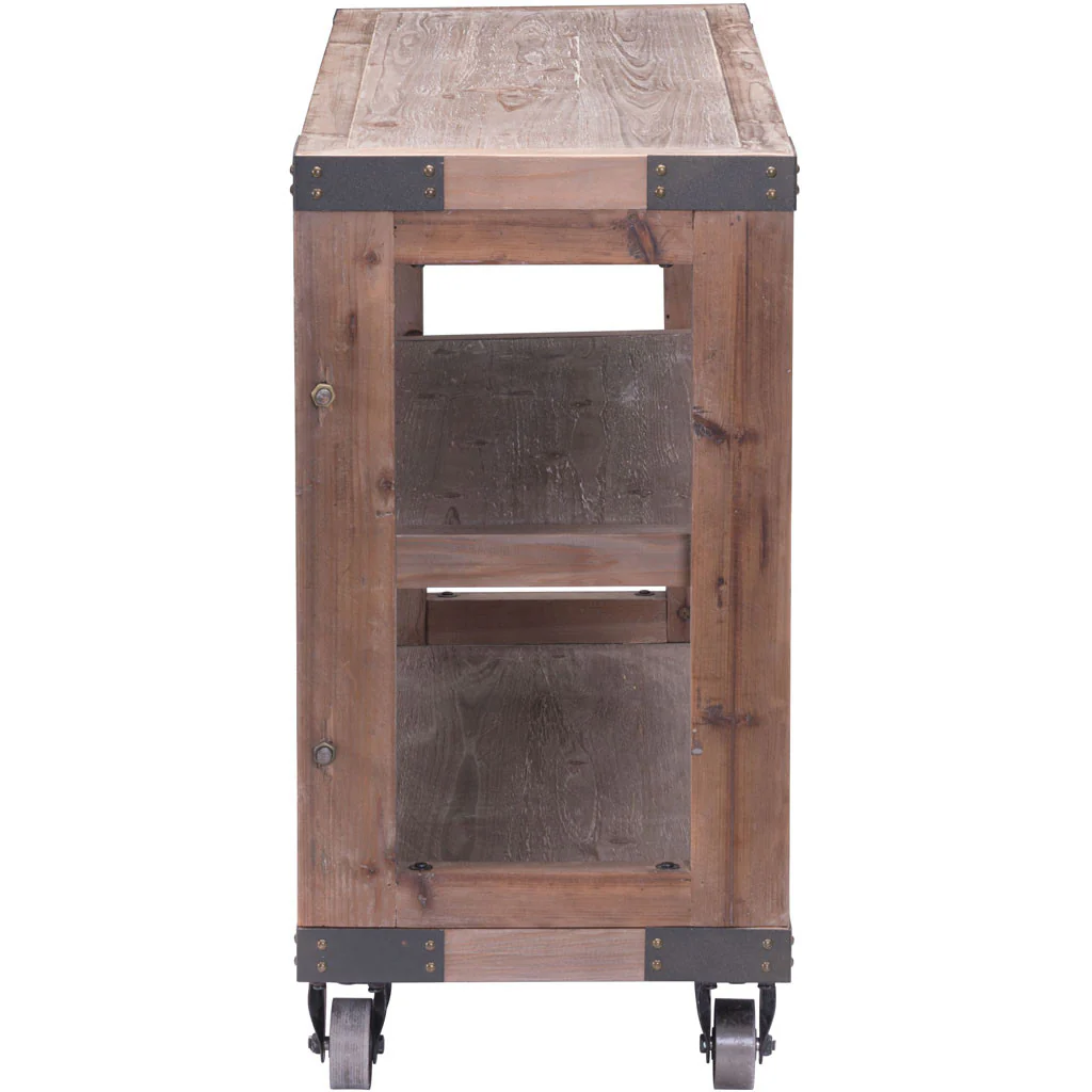 Franklin Shelf Distressed Natural - Image 2
