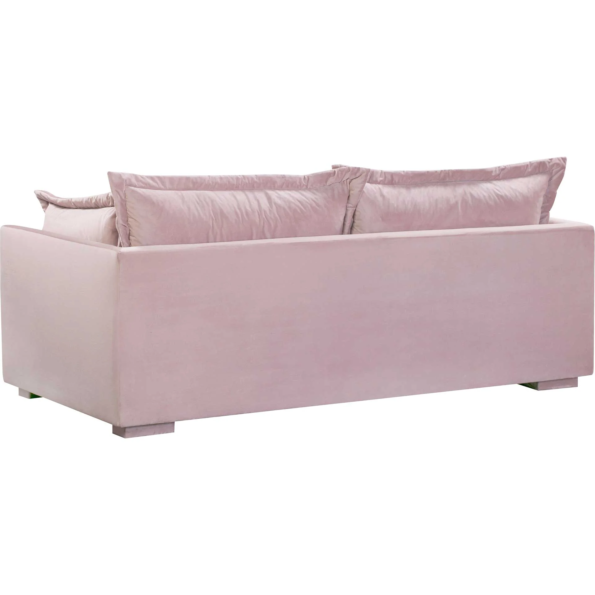 Franklin Velvet Sofa Mauve - Image 3