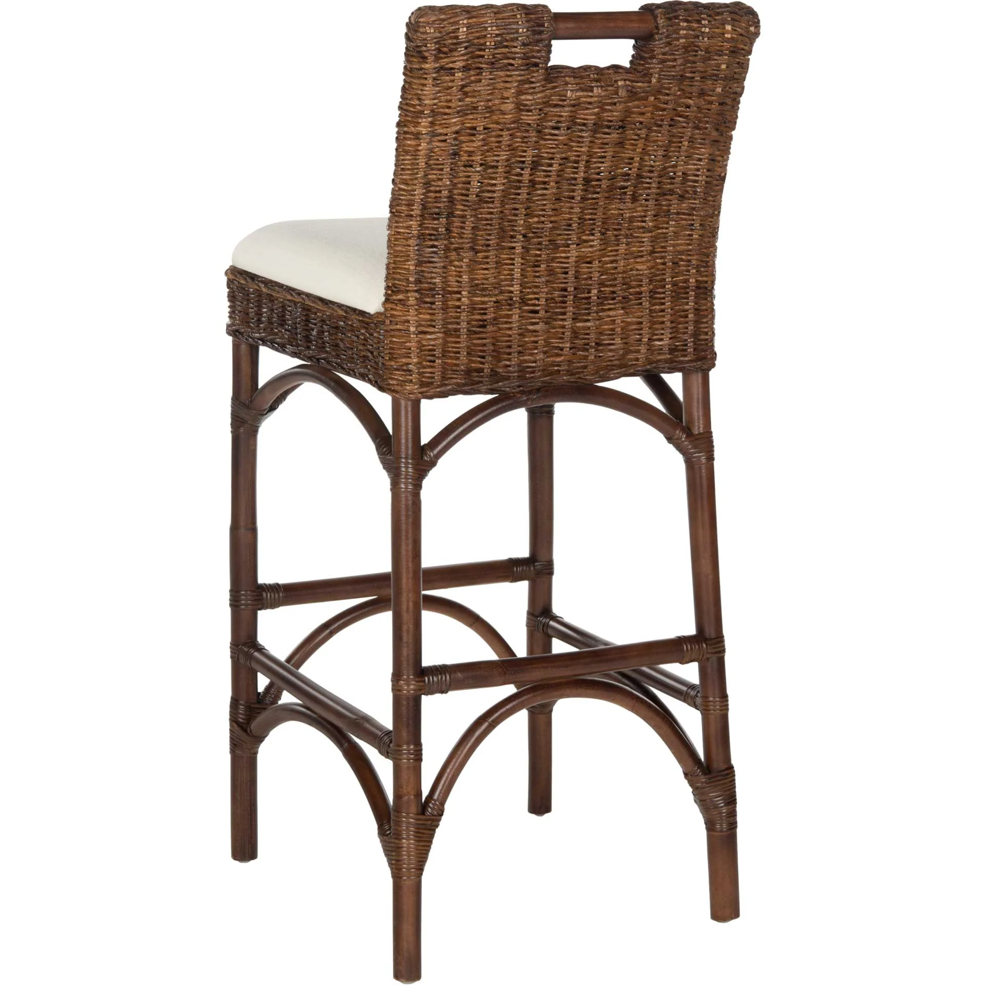 Freda Bar Stool Brown/Eggshell - Image 3