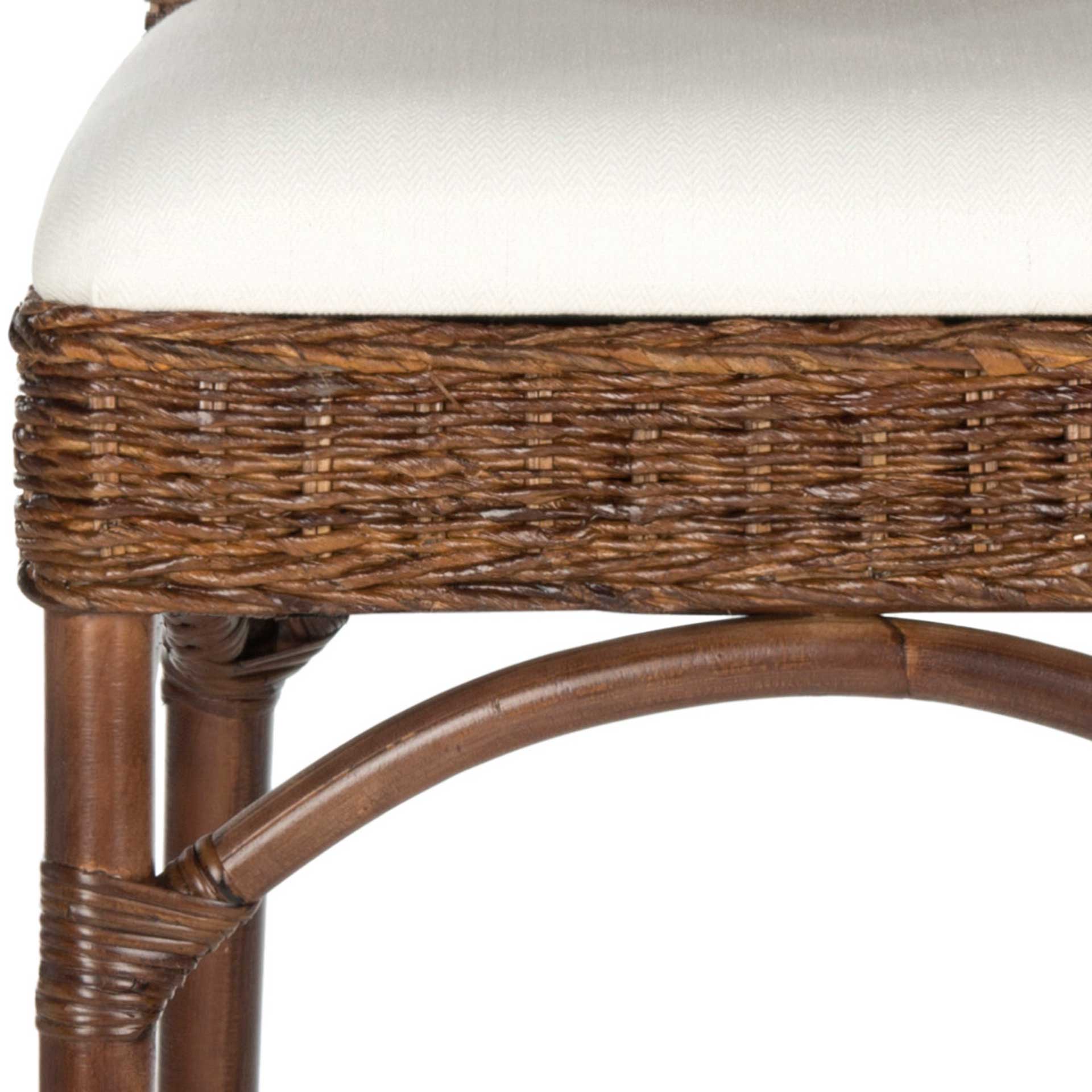 Freda Bar Stool Brown/Eggshell - Image 4