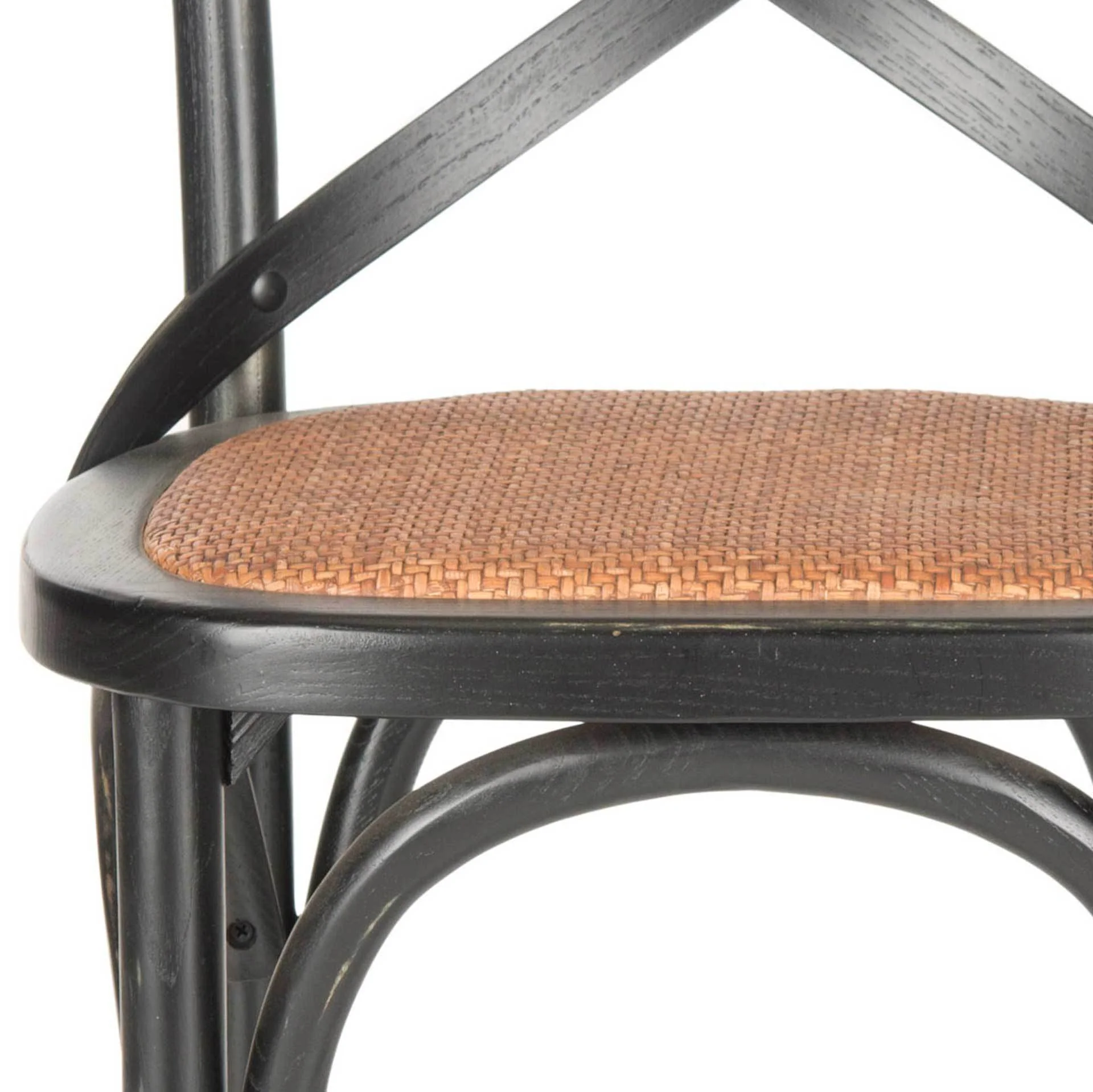 Frederick X Back Bar Stool Distressed Hickory/Medium Brown - Image 8