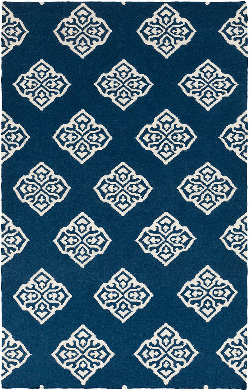 Frontier Ancient Navy/Ivory Area Rug - Image 2