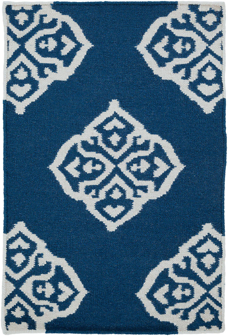 Frontier Ancient Navy/Ivory Area Rug - Image 3