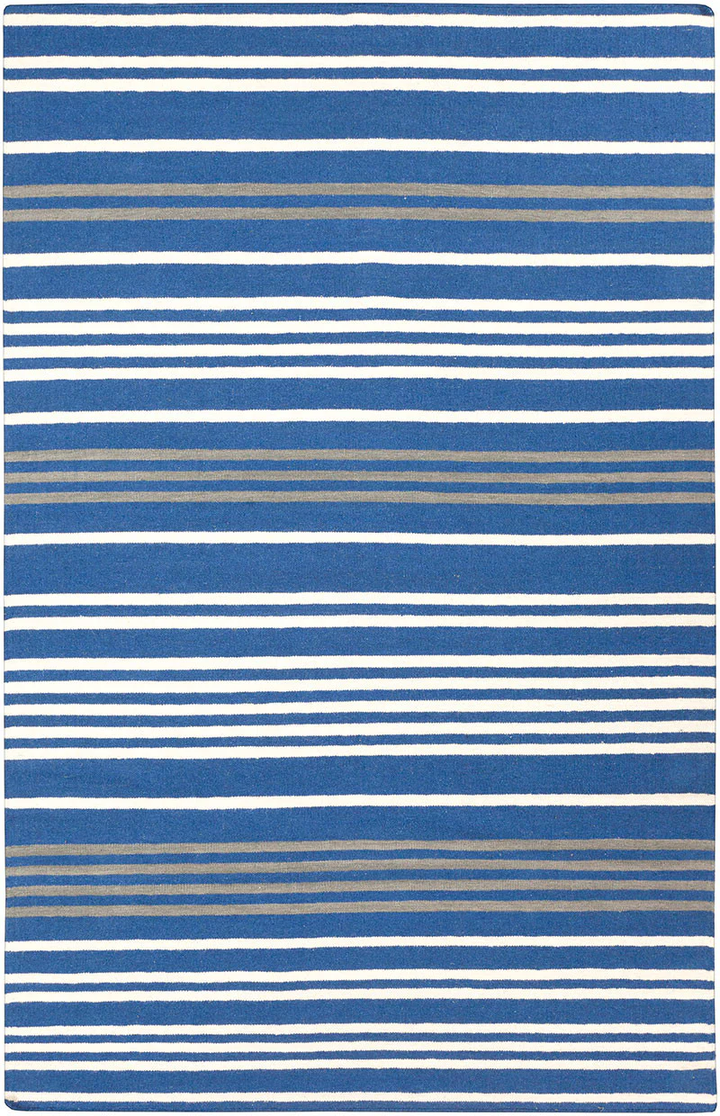 Frontier Ivory/Cobalt/Moss Area Rug - Image 2