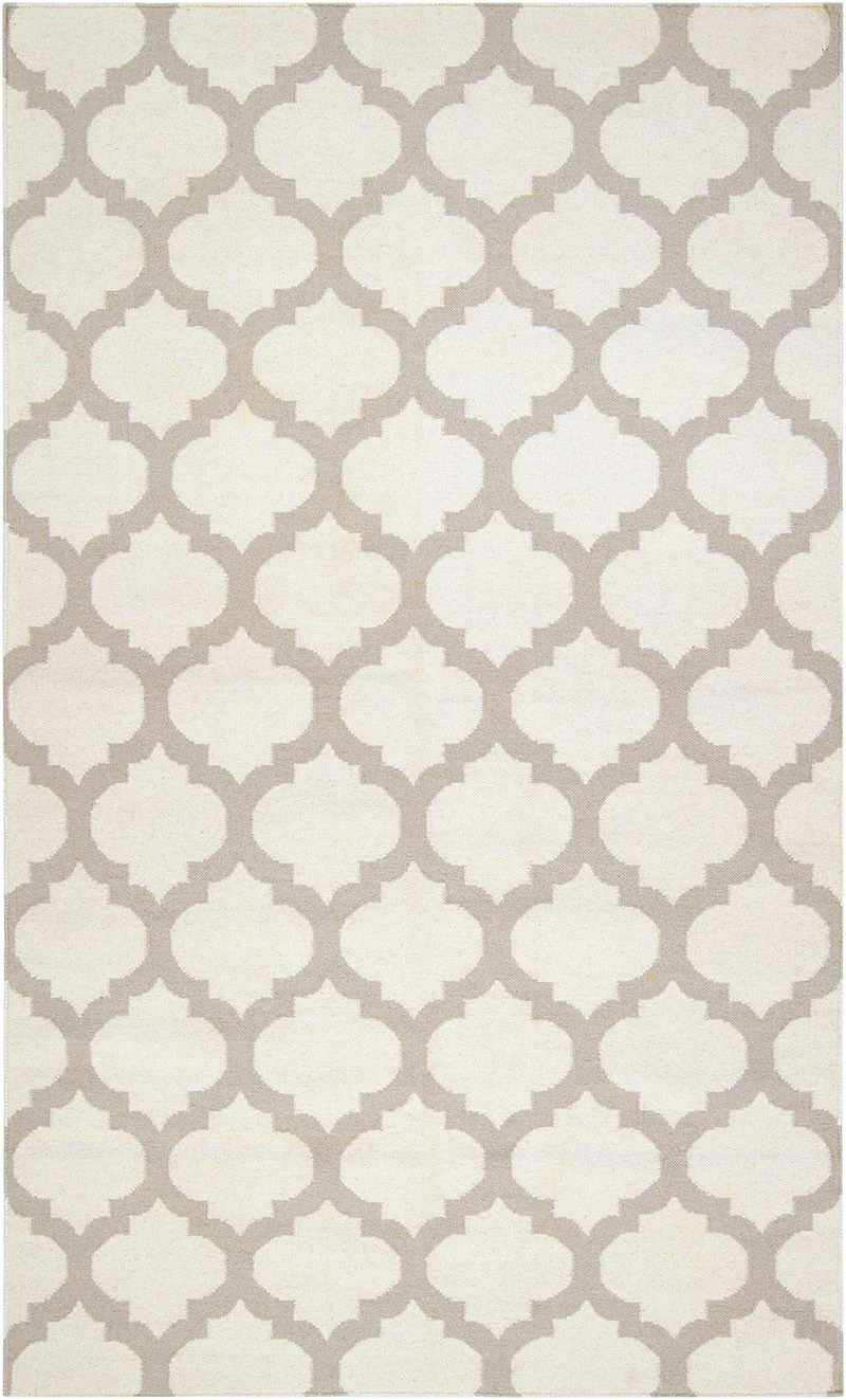 Frontier Lattice Ivory/Light Gray Area Rug - Image 2