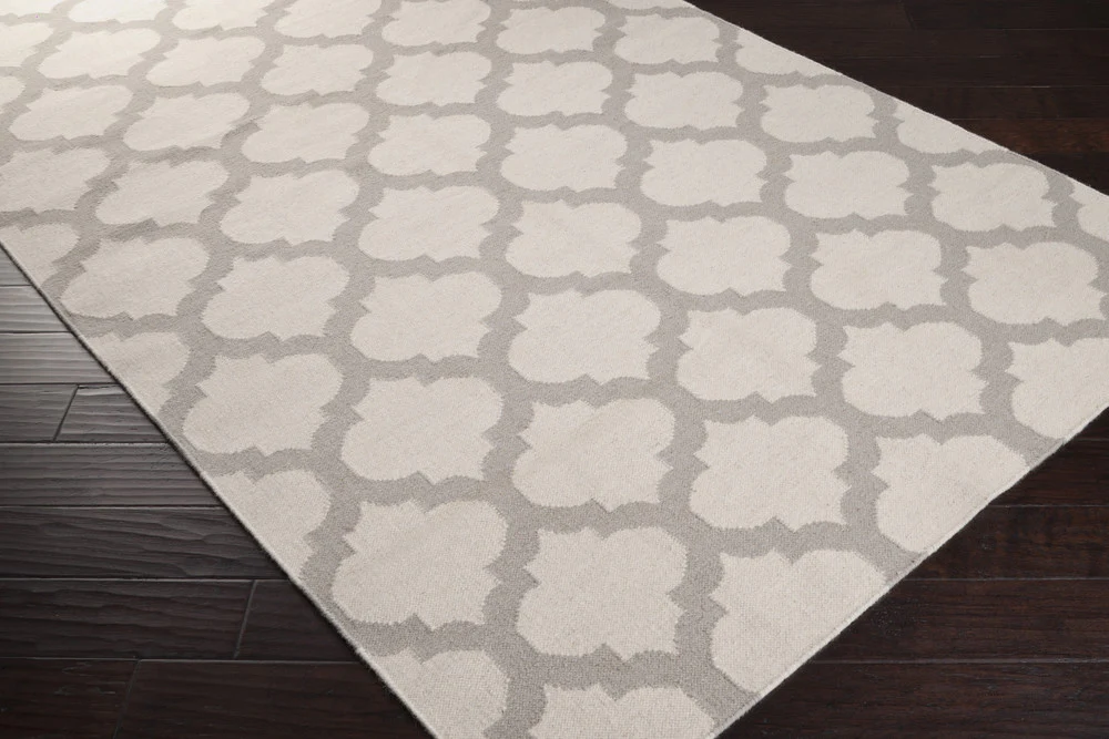 Frontier Lattice Ivory/Light Gray Area Rug - Image 3