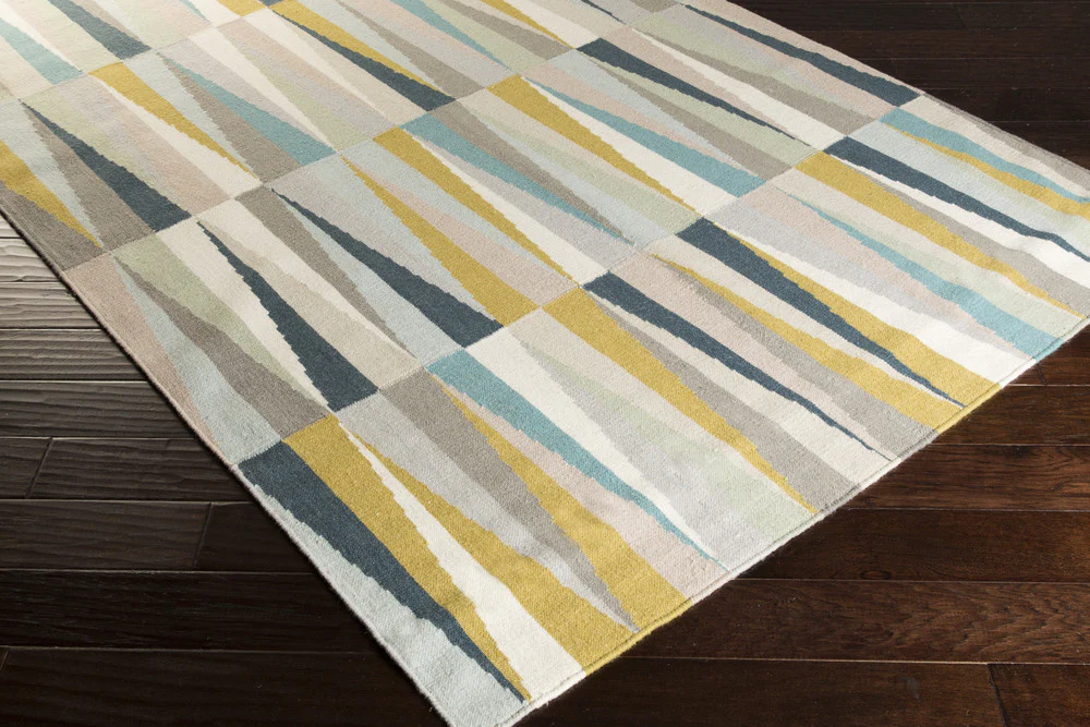 Frontier Teal/Ivory Area Rug - Image 2