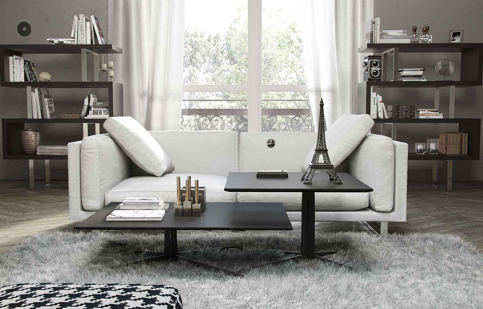 Fulton Sofa White - Image 3