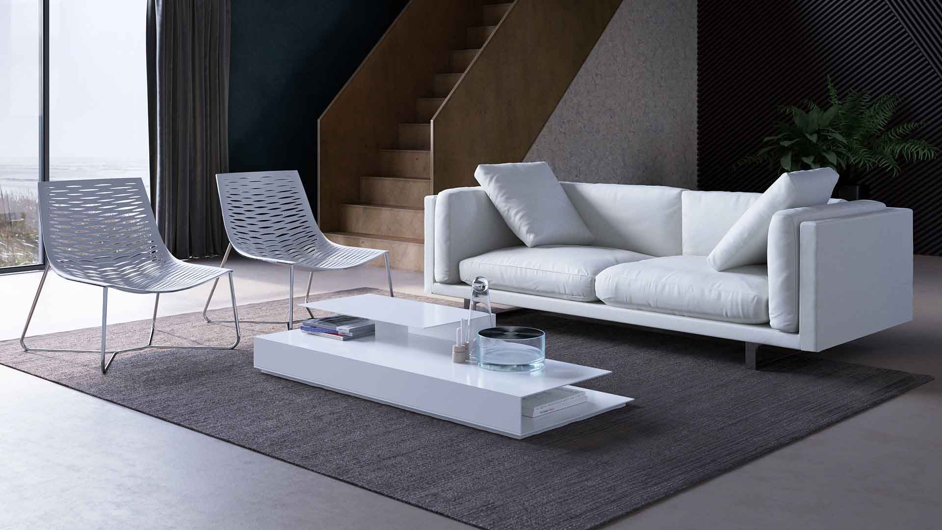 Fulton Sofa White - Image 4