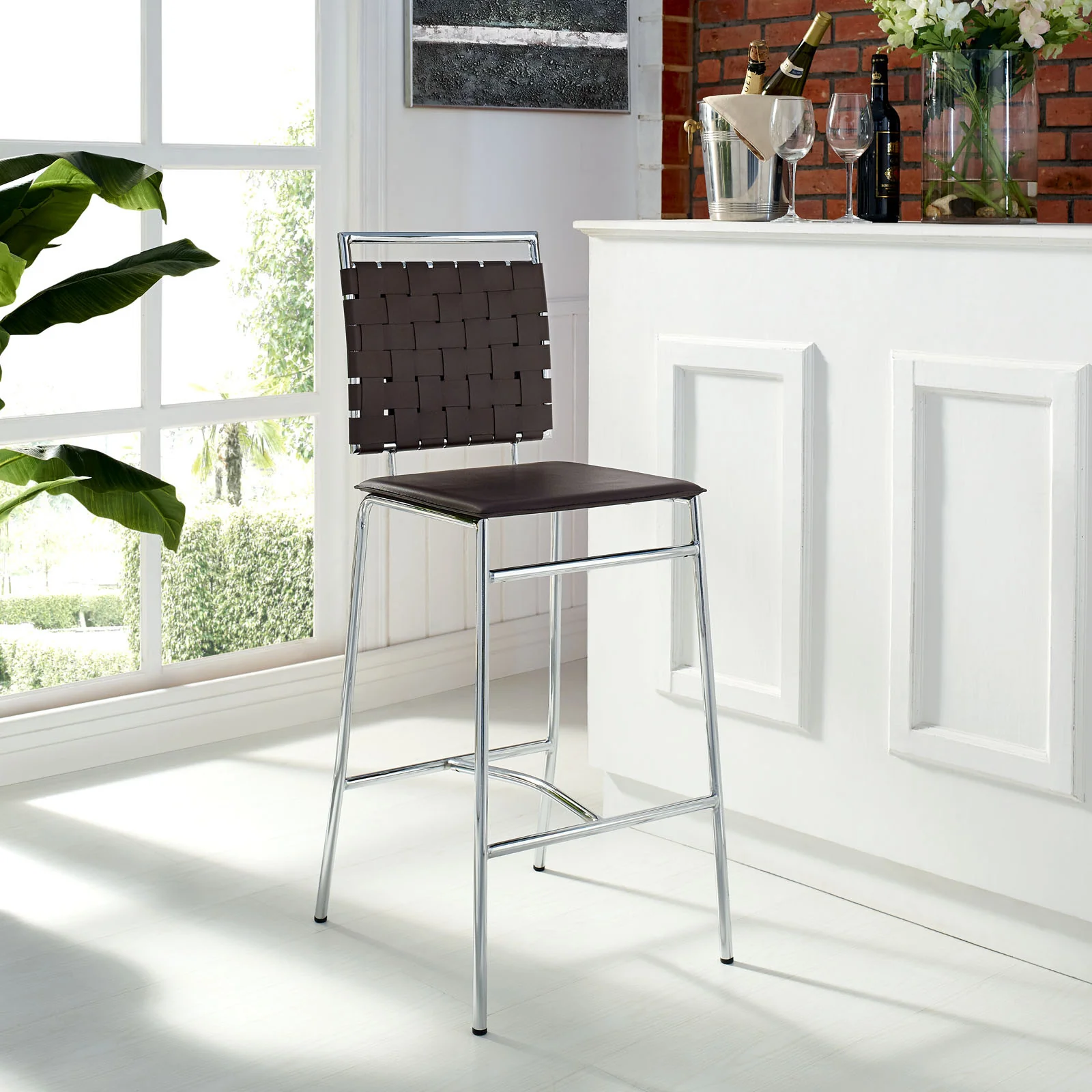 Fusion Bar Stool Brown - Image 4