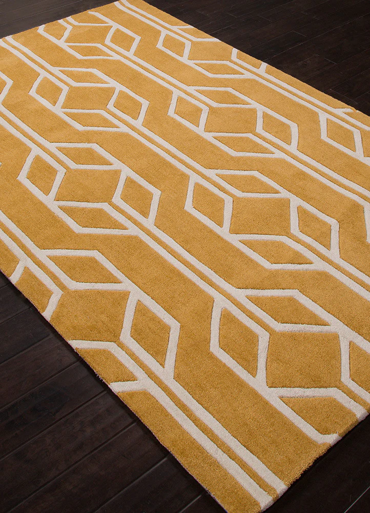 Fusion Brant Ocre/White Asparagus Area Rug - Image 2