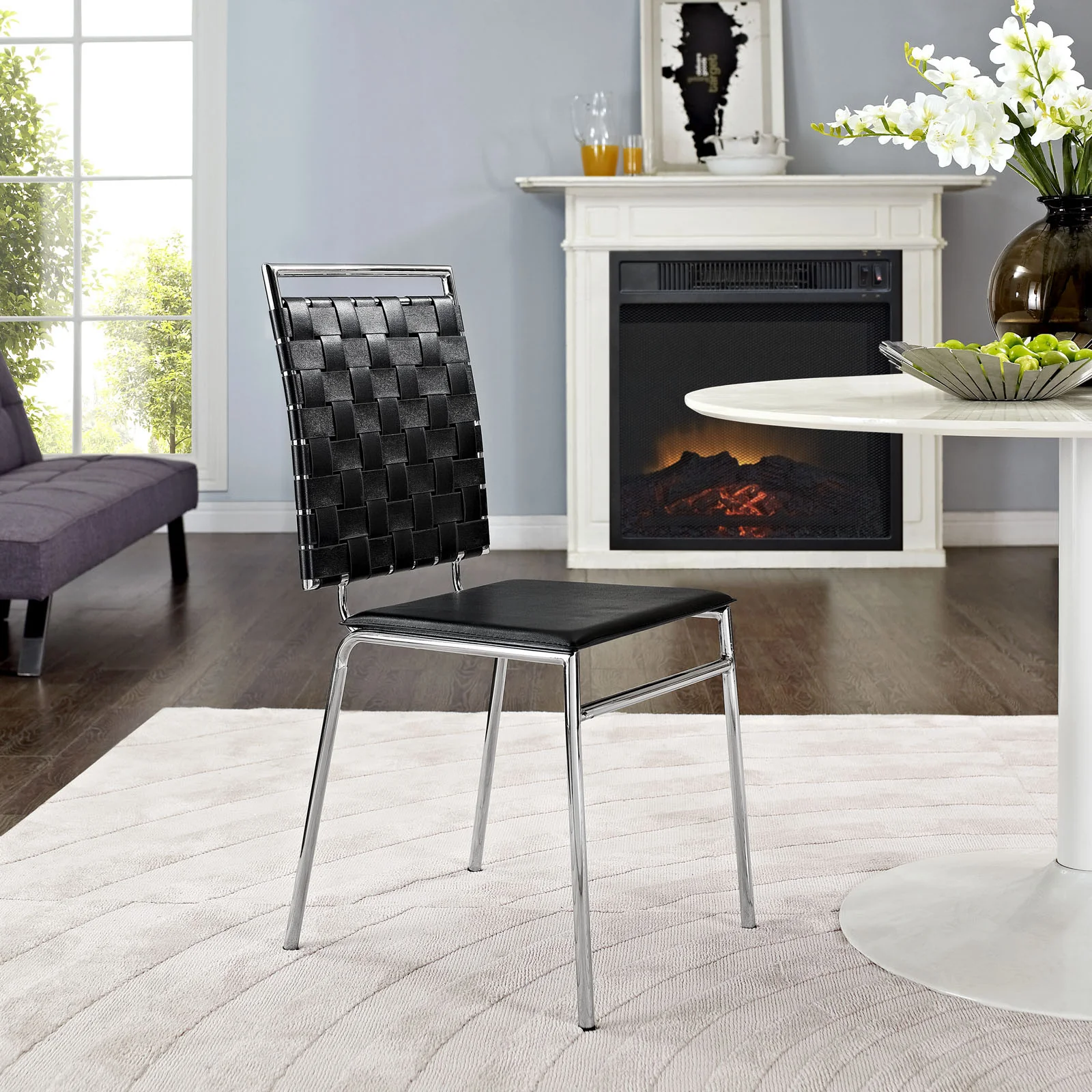 Fusion Dining Side Chair Black - Image 4