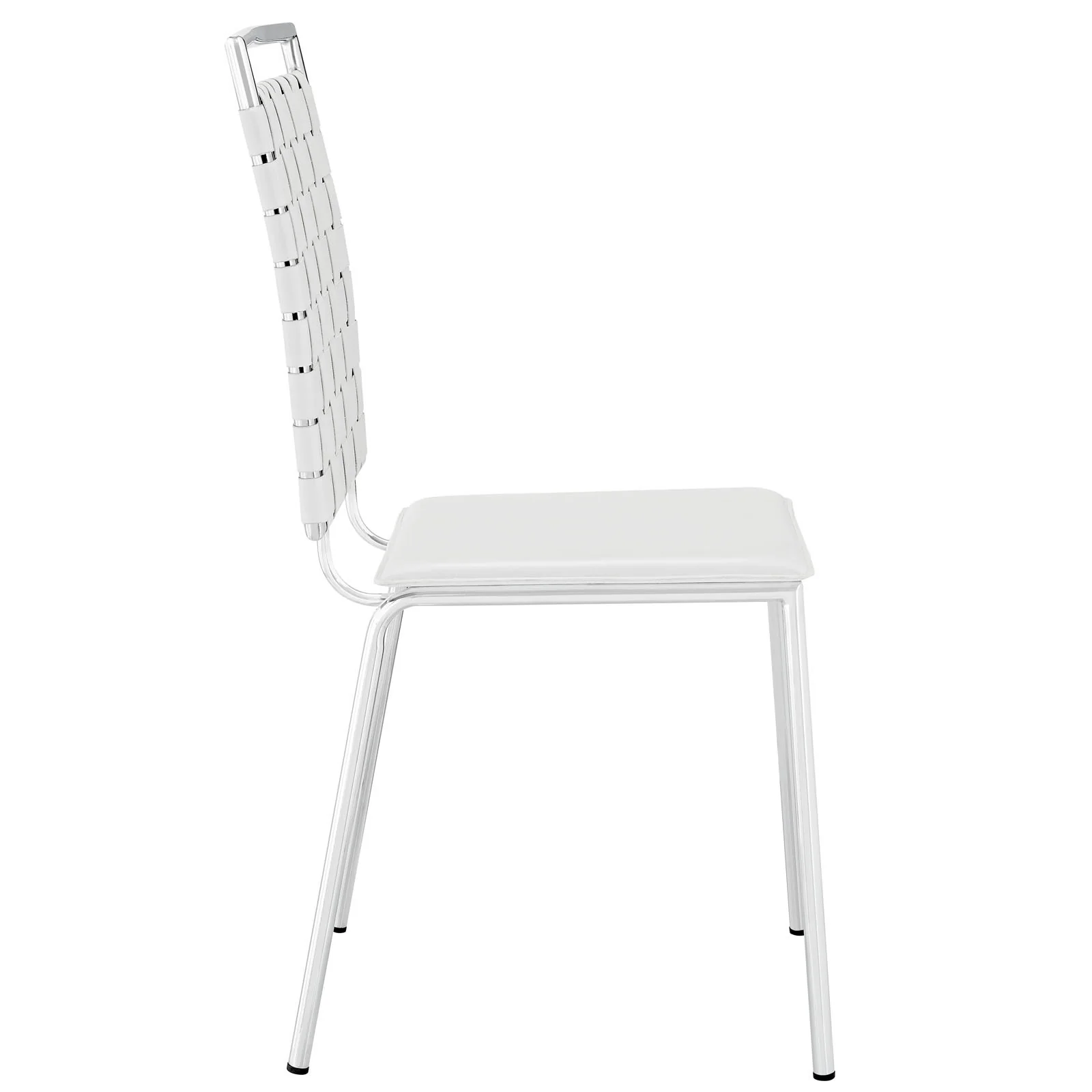Fusion Dining Side Chair White - Image 2