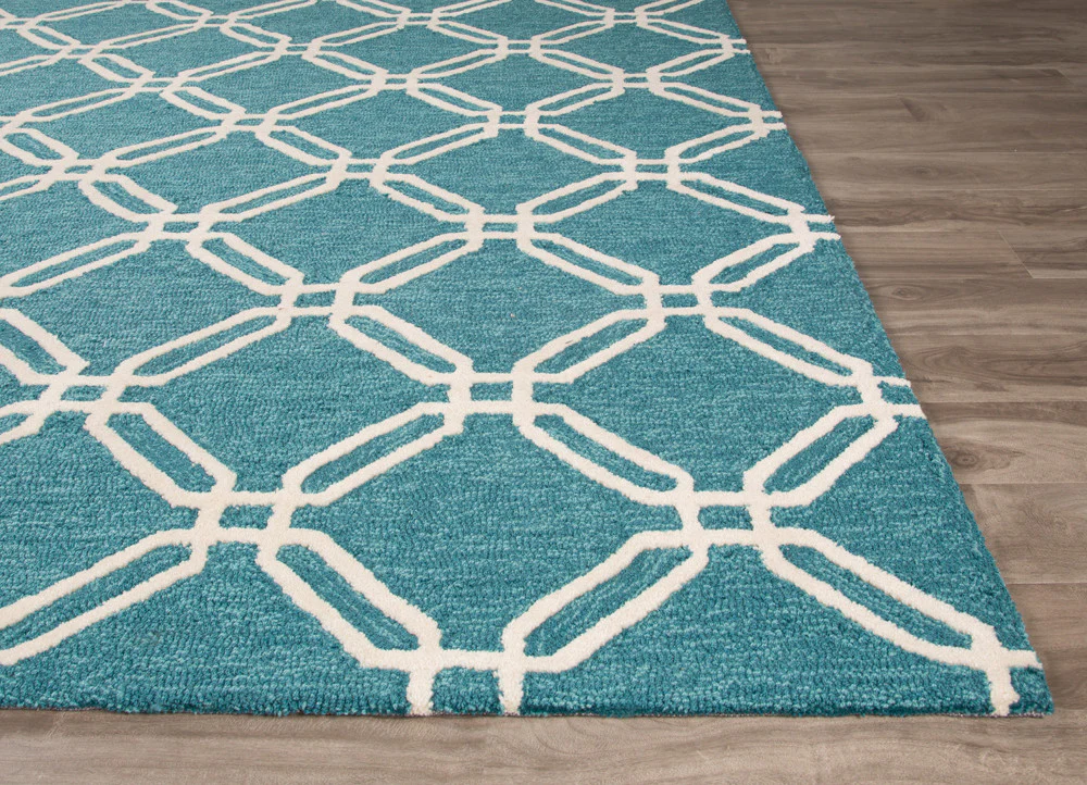 Fusion Duran Blue/Ivory Area Rug - Image 3