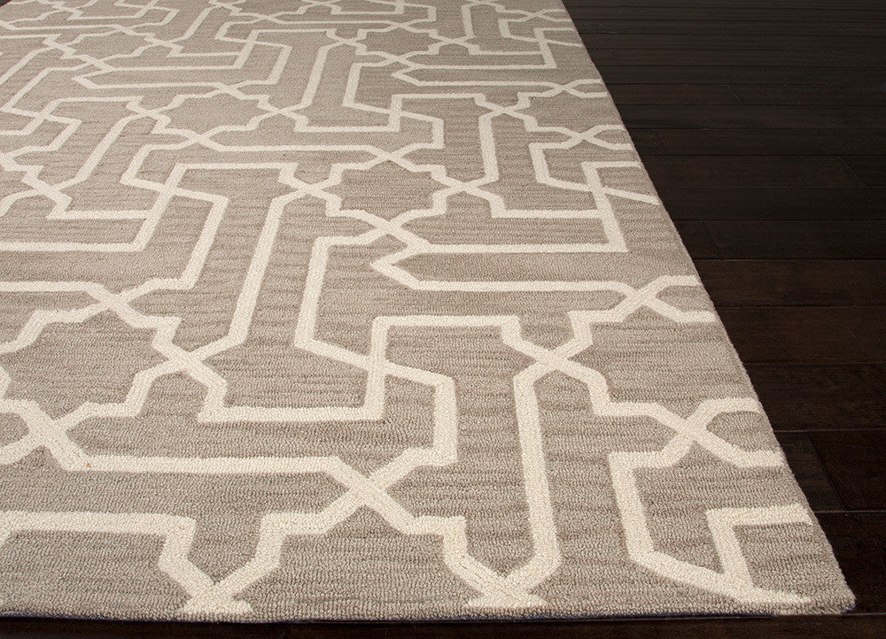 Fusion Linx Simply Taupe/Antique White Area Rug - Image 3