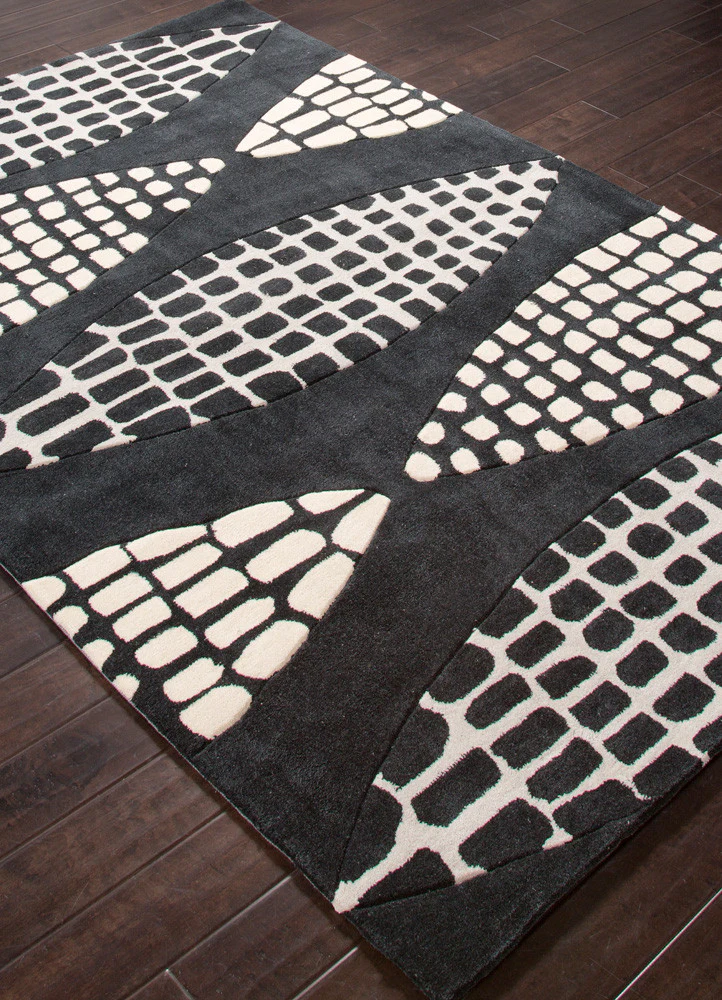 Fusion Seeds Black/Beige Area Rug - Image 2