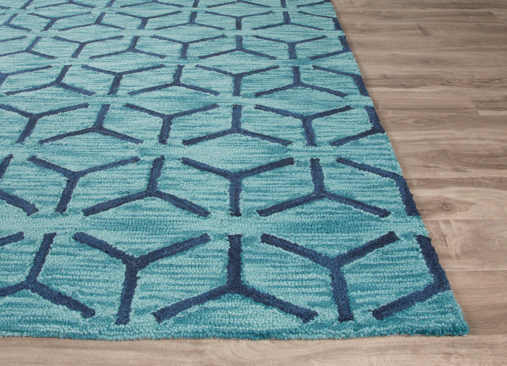 Fusion Thorton Blue Area Rug - Image 3