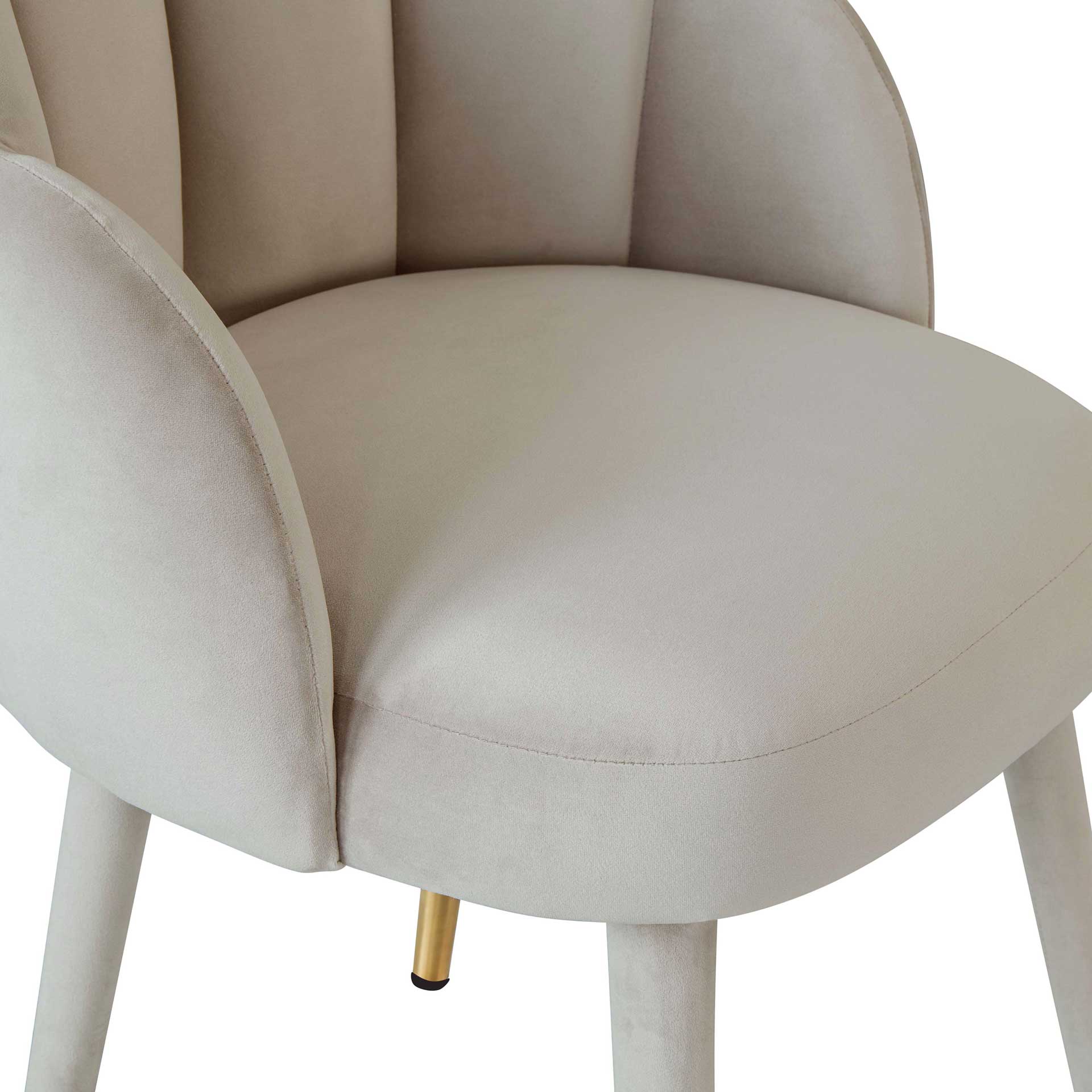 Gabby Velvet Dining Chair Light Gray - Image 4