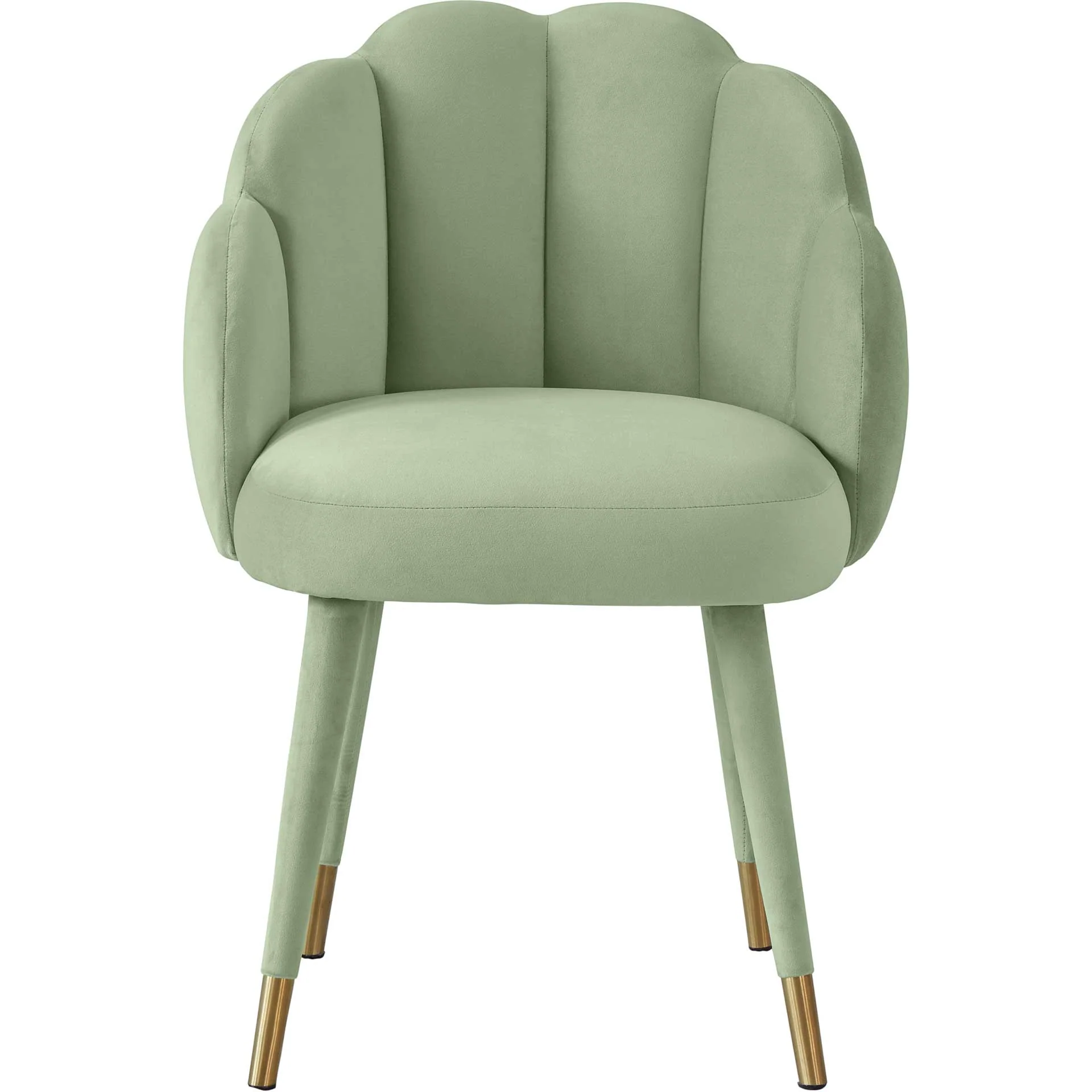 Gabby Velvet Dining Chair Moss Green - Image 2