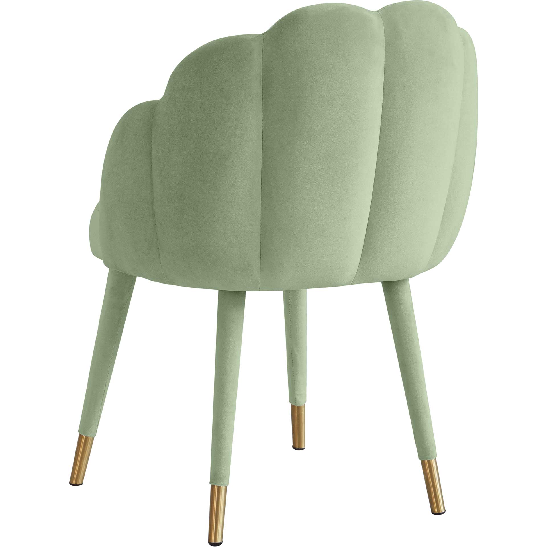 Gabby Velvet Dining Chair Moss Green - Image 3