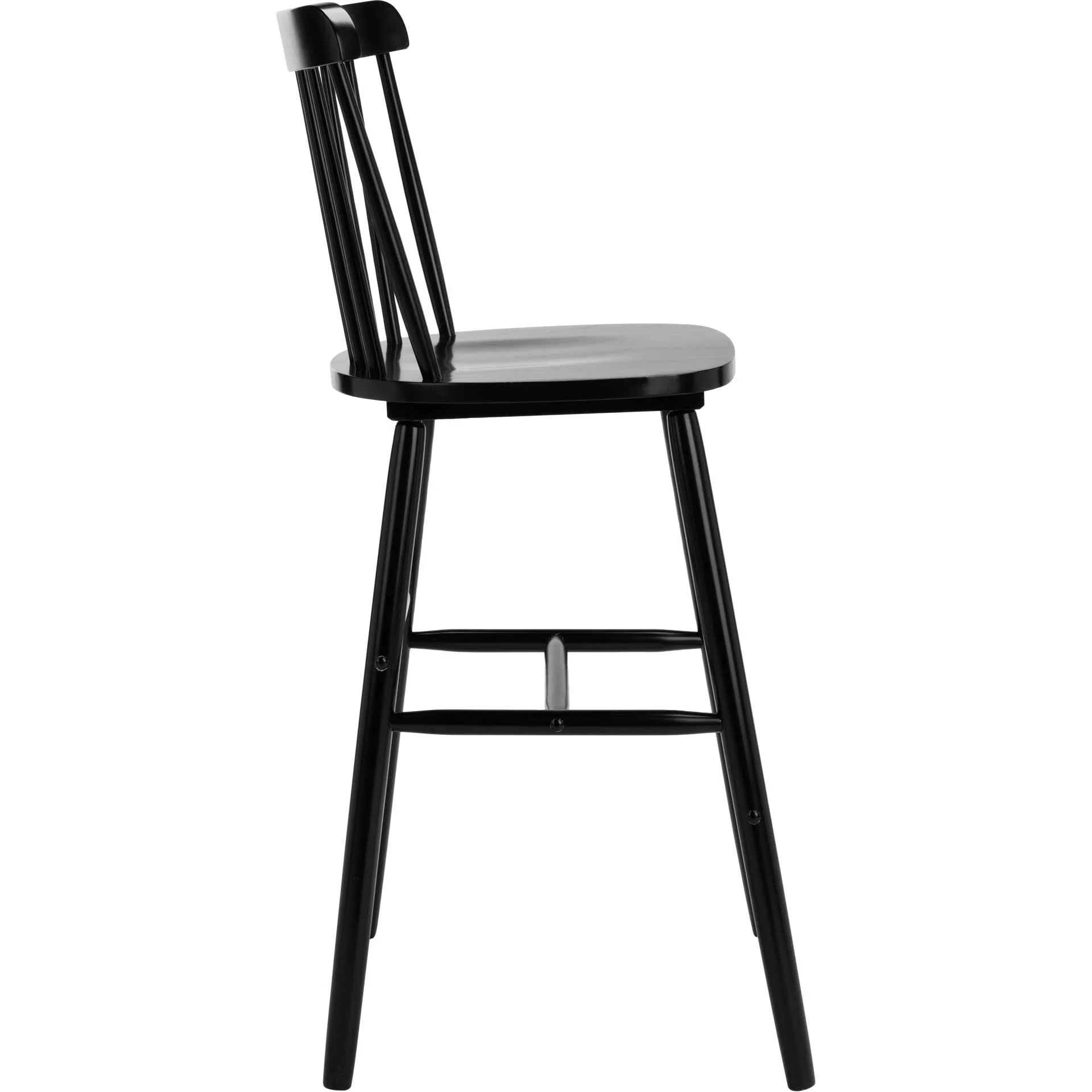 Gale Bar Stool Black (Set of 2) - Image 4
