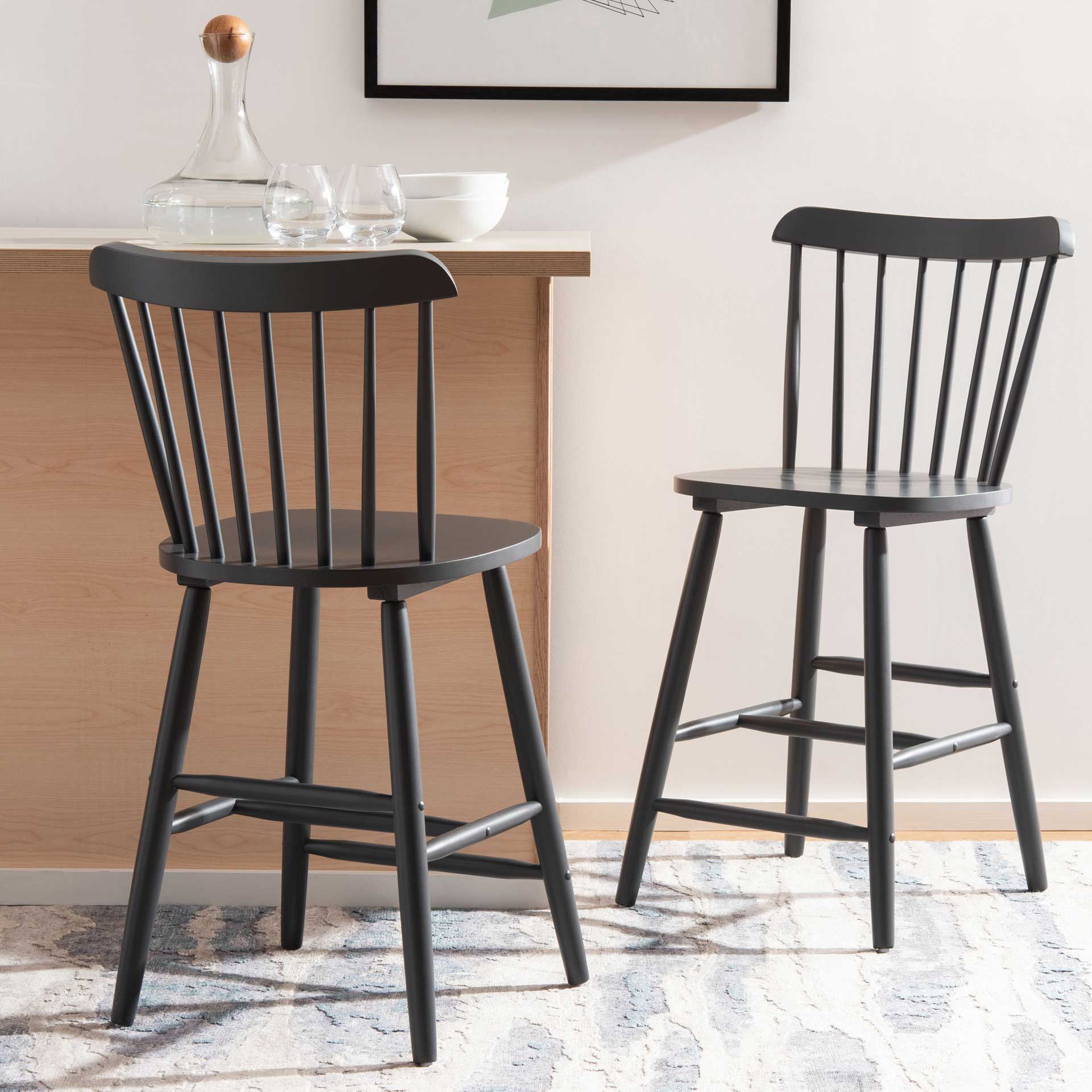 Gale Bar Stool Gray (Set of 2) - Image 21